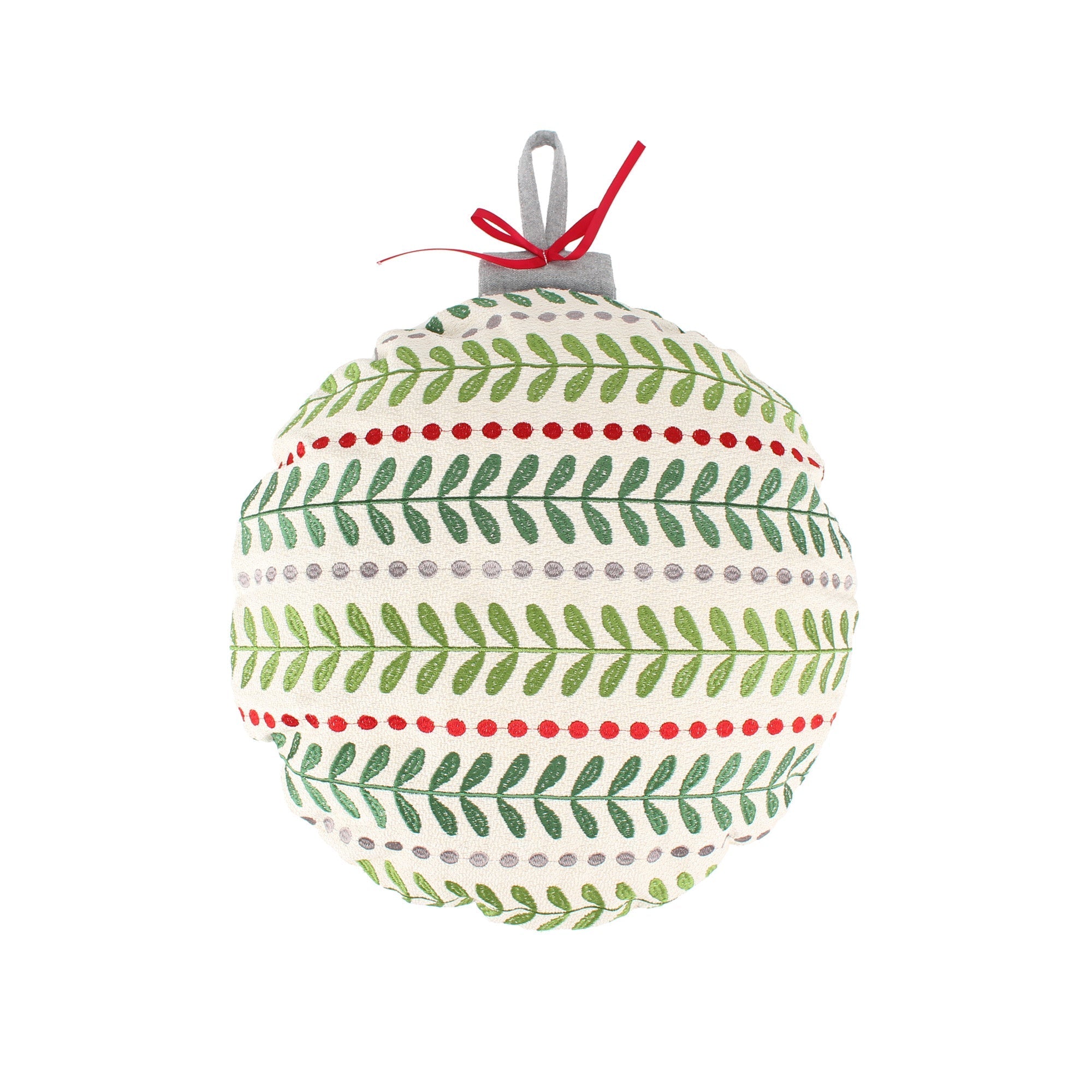 Levtex Home Meowy Christmas Ornament Pillow Decorative Pillows