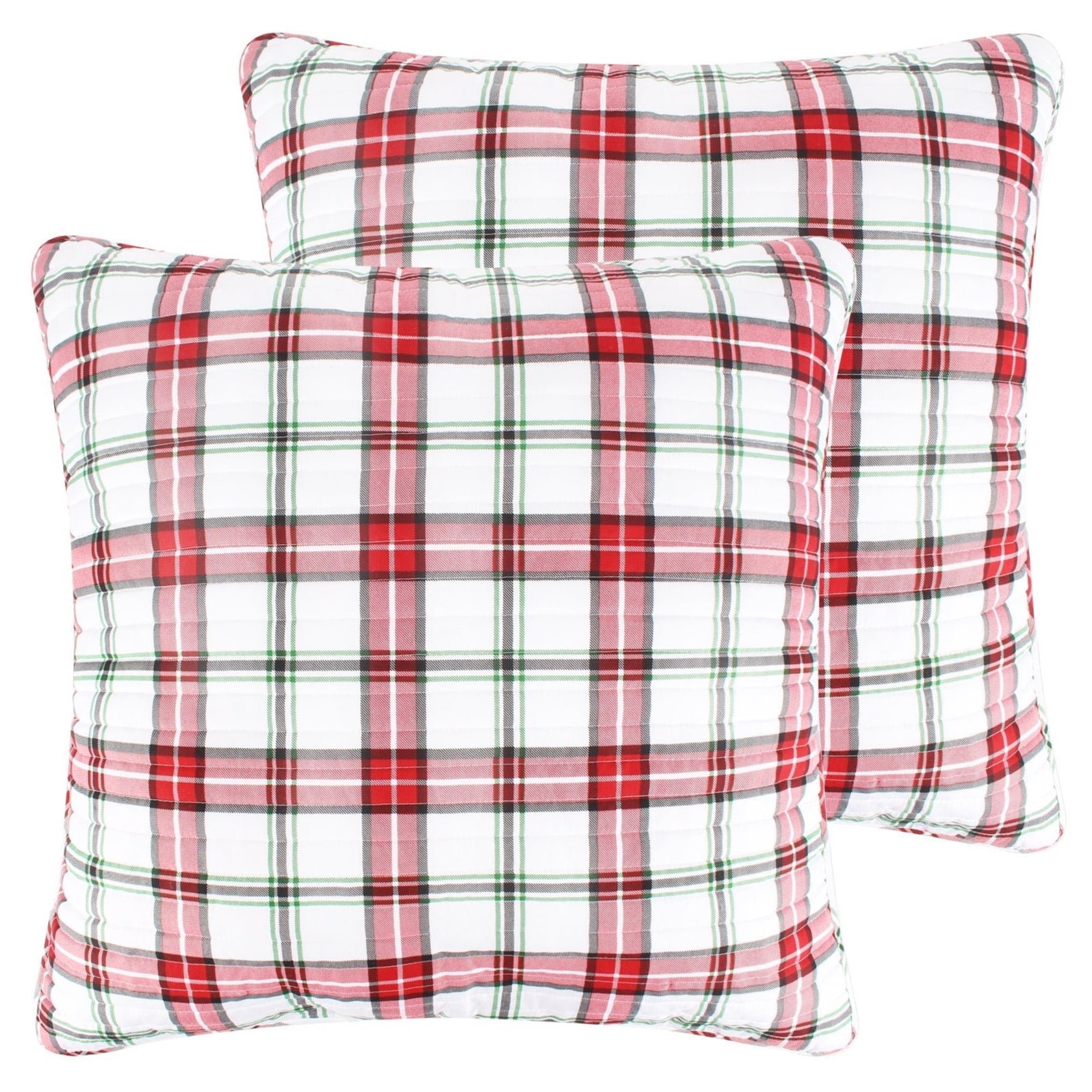 Levtex Home Meowy Christmas Euro Sham Set of 2 Euro Shams