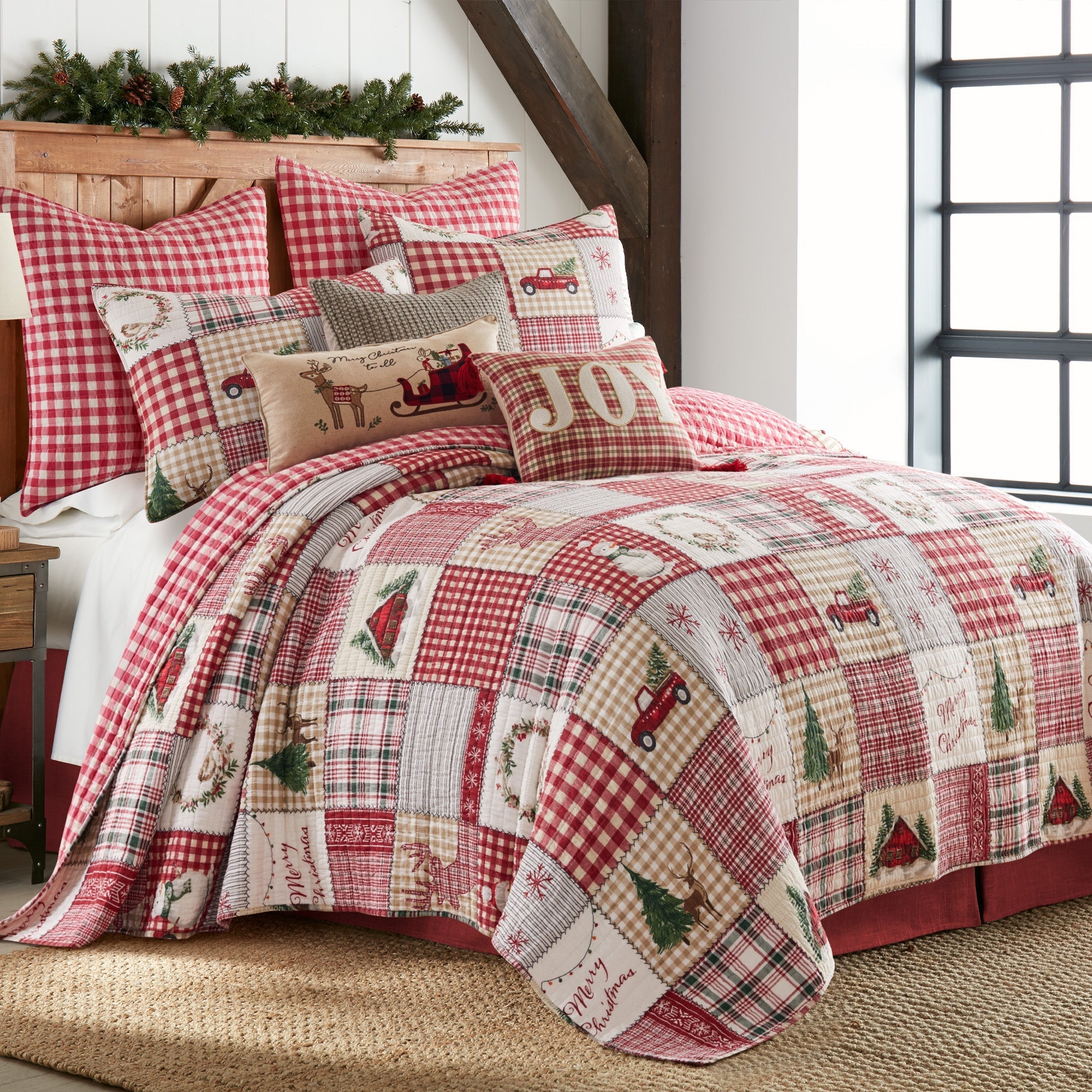 Levtex Home Home for Christmas Quilt Set Quilts
