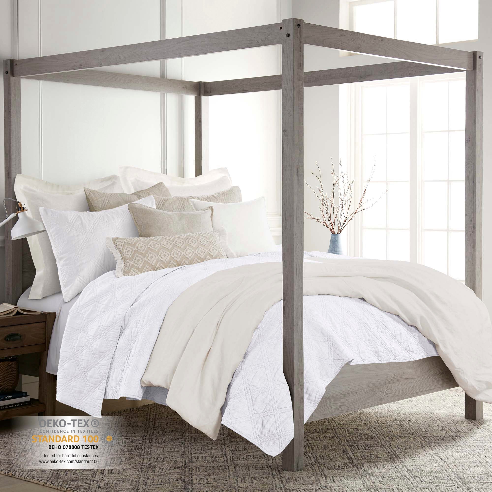 Levtex Home Washed Linen Quilt Quilts