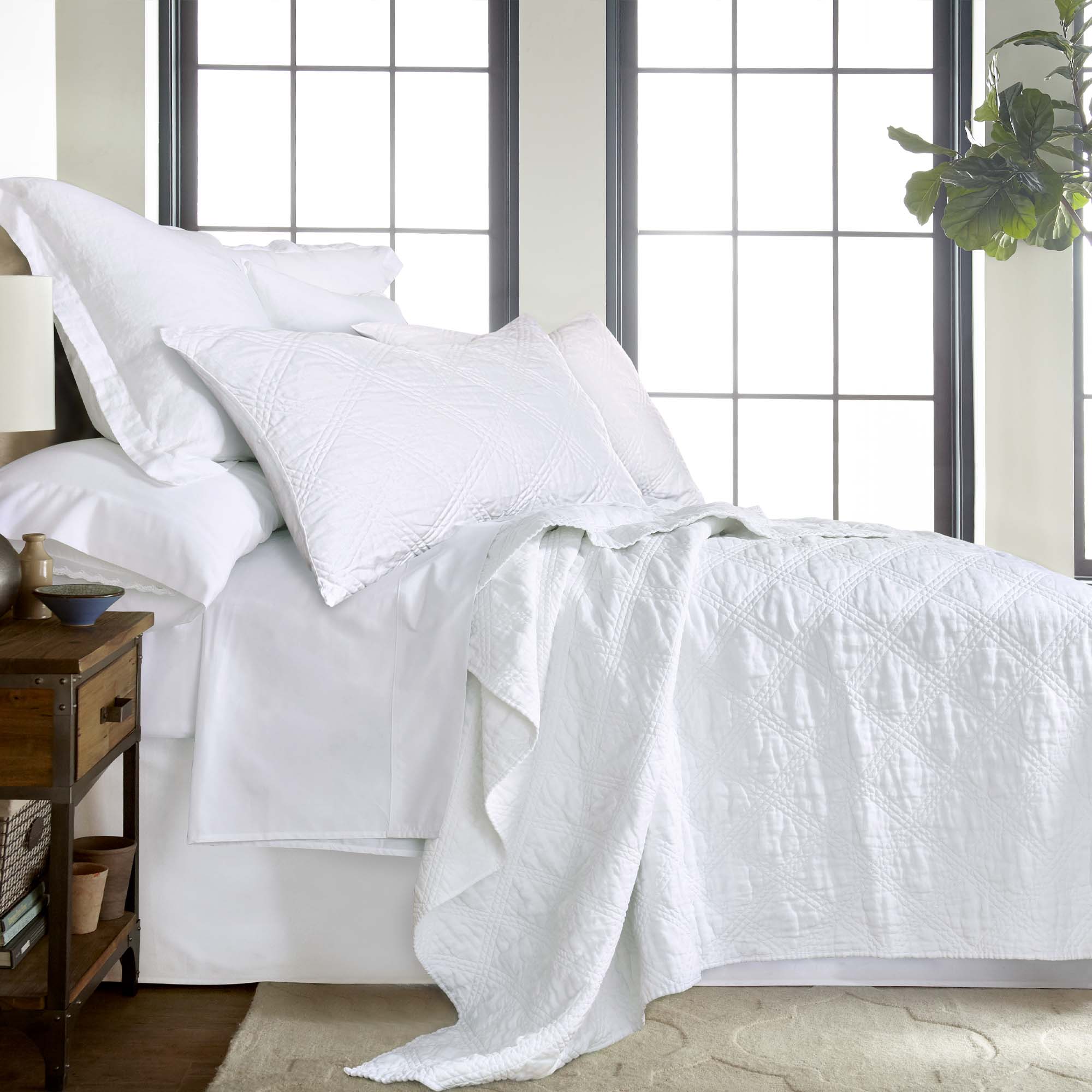 Levtex Home Washed Linen Quilt Quilts