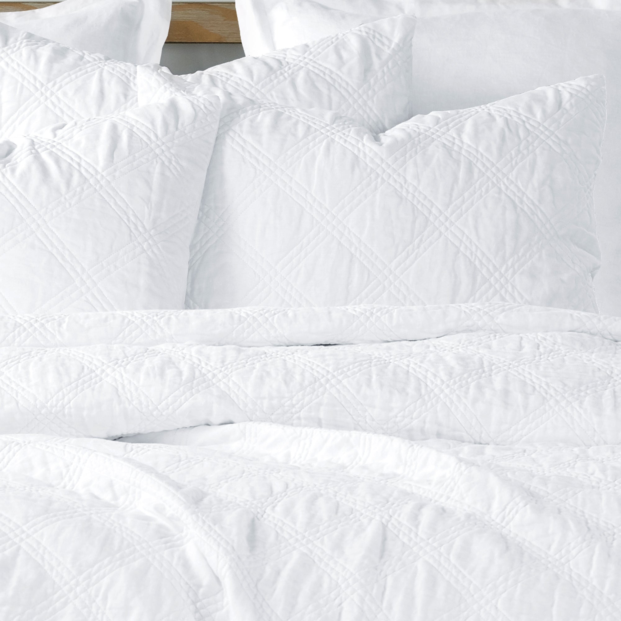 Levtex Home Washed Linen Quilt Quilts