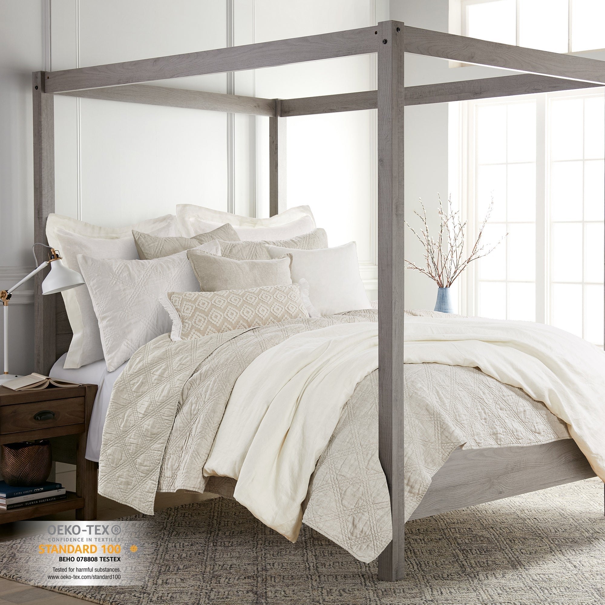 Levtex Home Washed Linen Quilt Quilts
