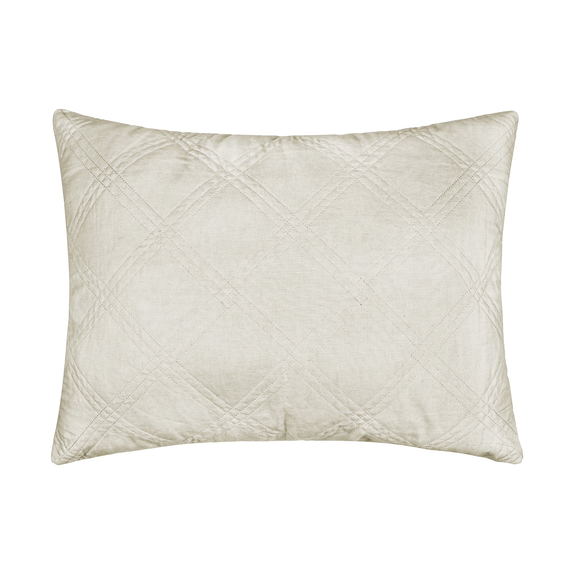 Levtex Home Washed Linen Quilted Sham Shams