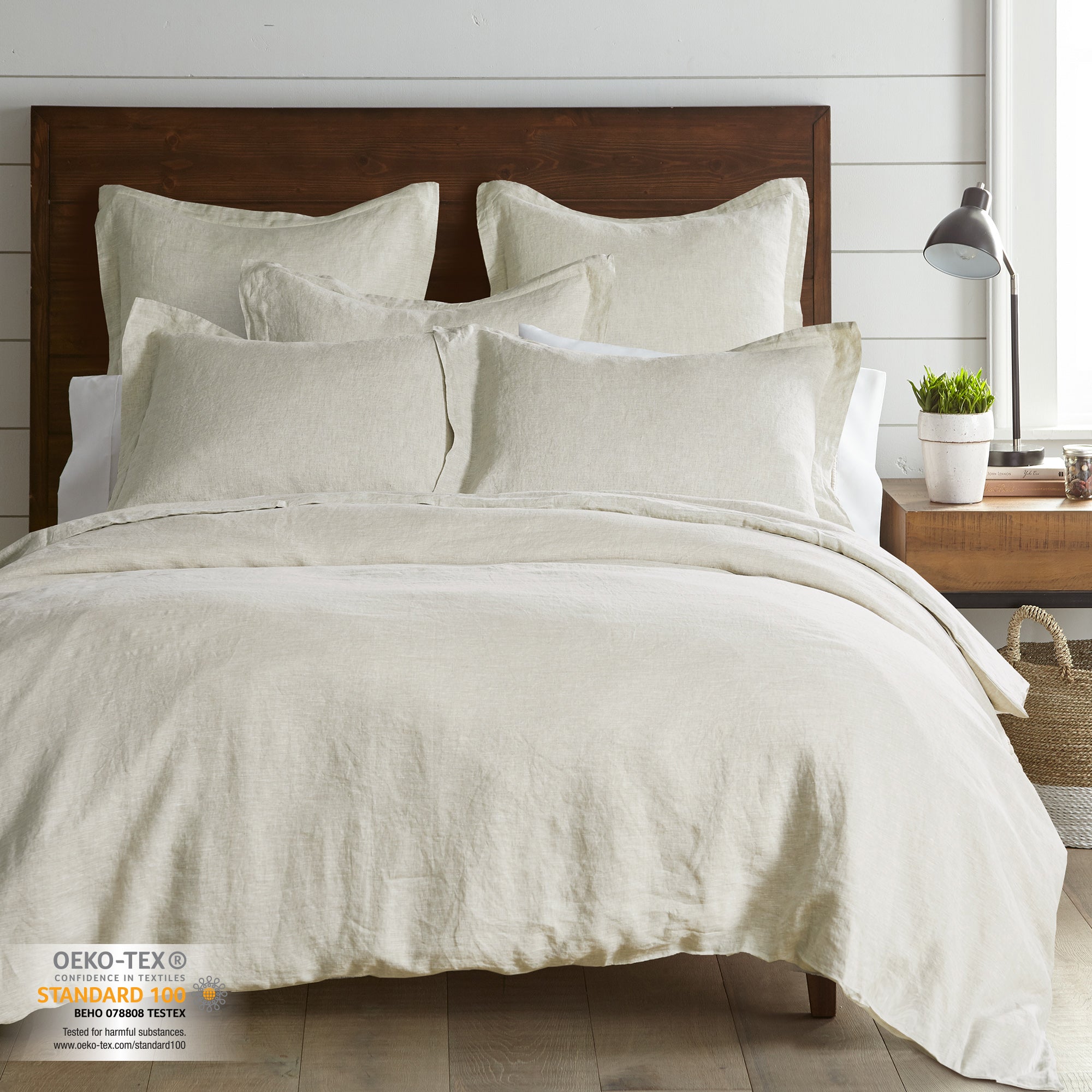 Levtex Home Washed Linen Sham Shams