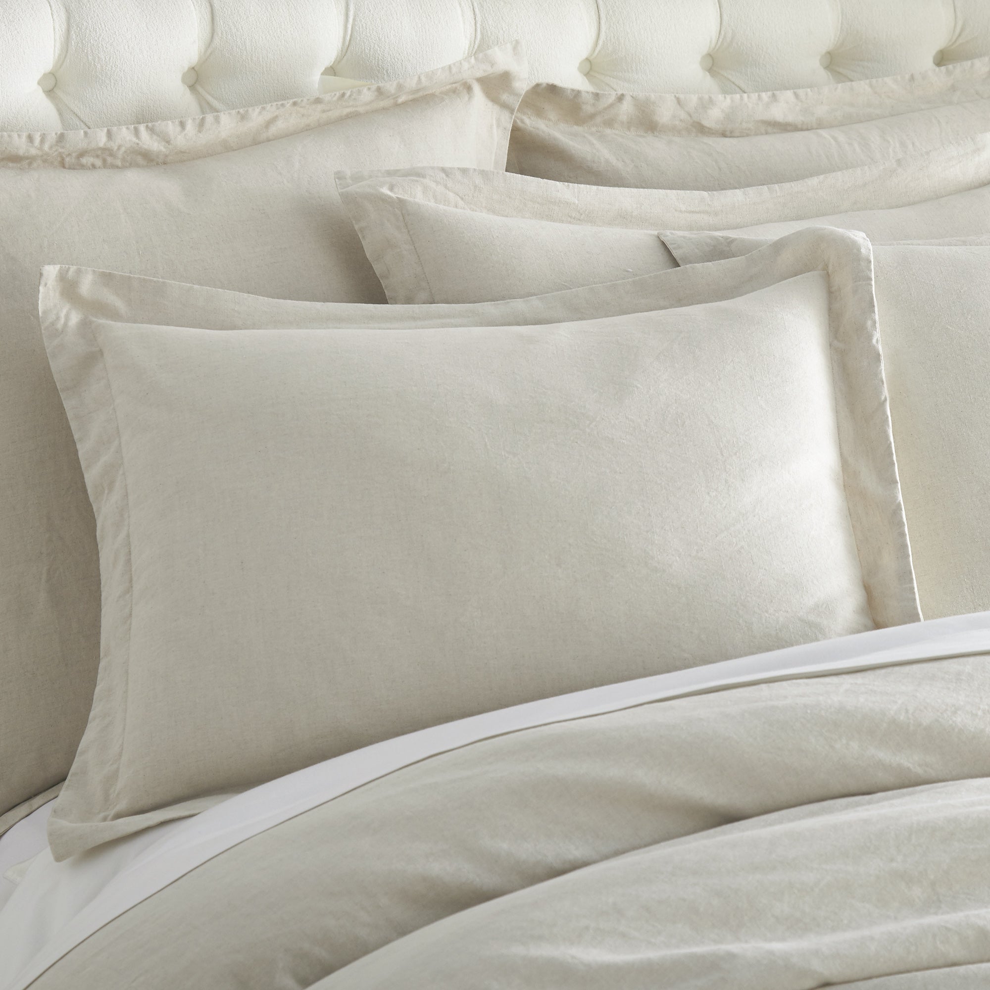 Levtex Home Washed Linen Sham Shams