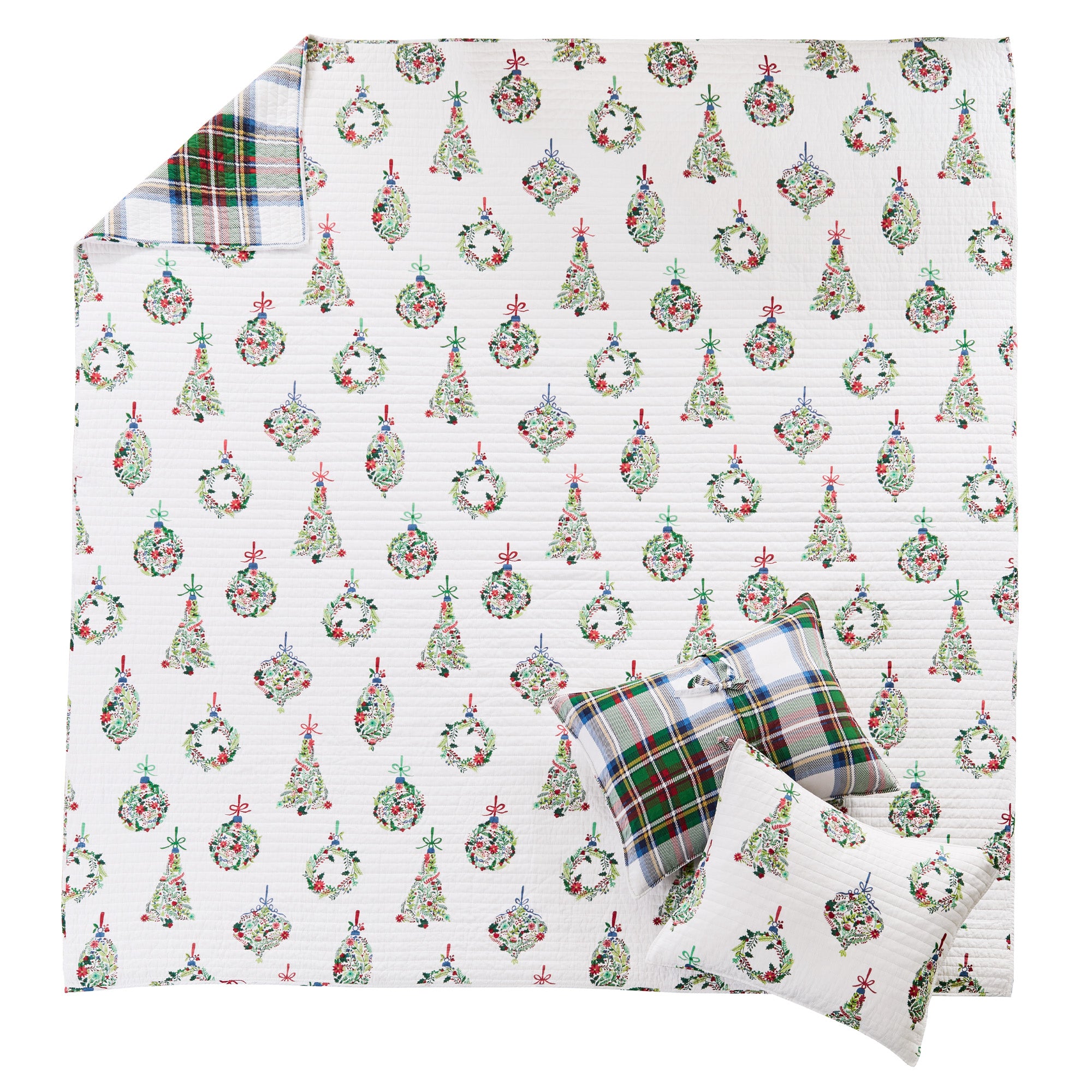 Levtex Home Festive Baubles Quilt Set Quilts