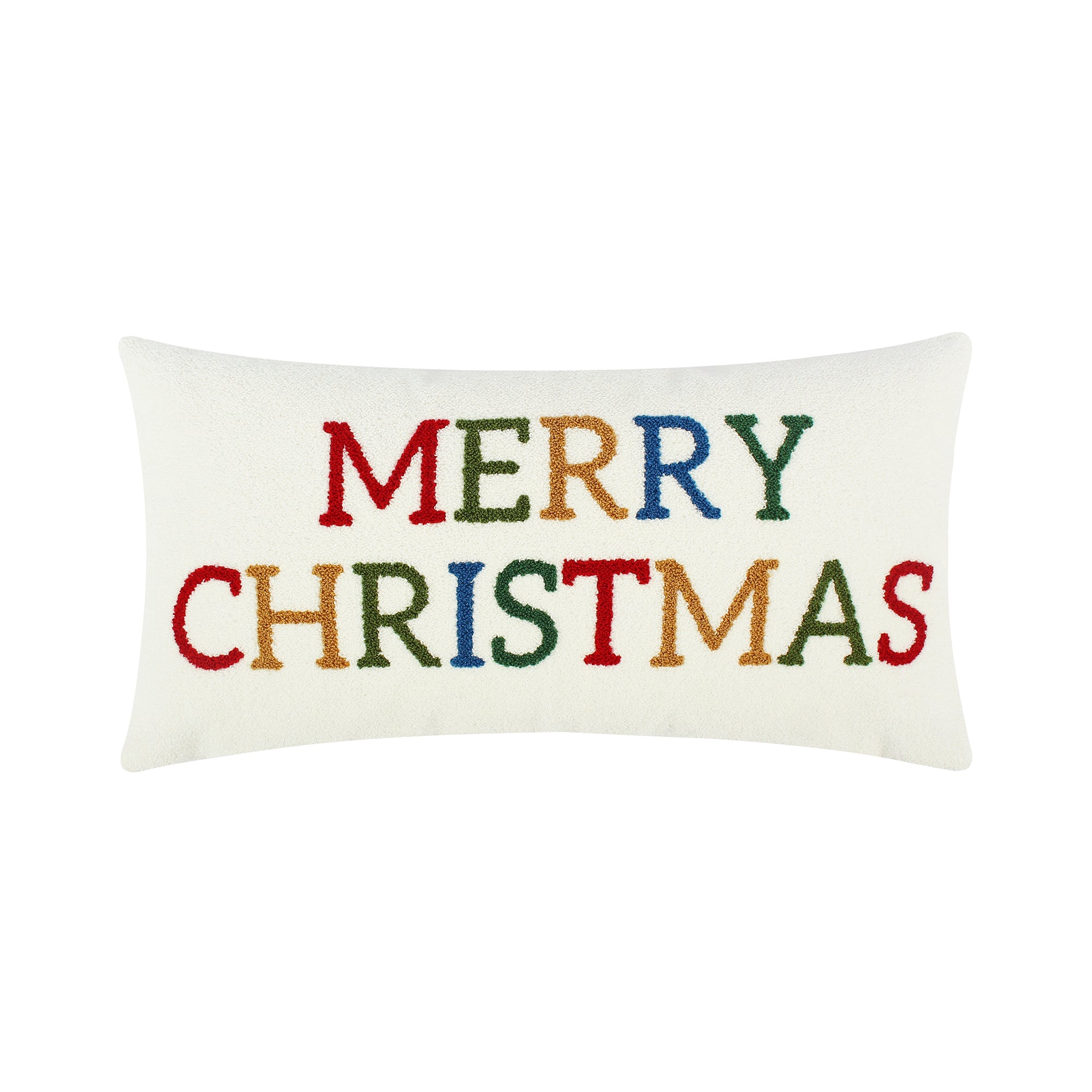 Levtex Home Festive Baubles Merry Christmas Pillow Decorative Pillows