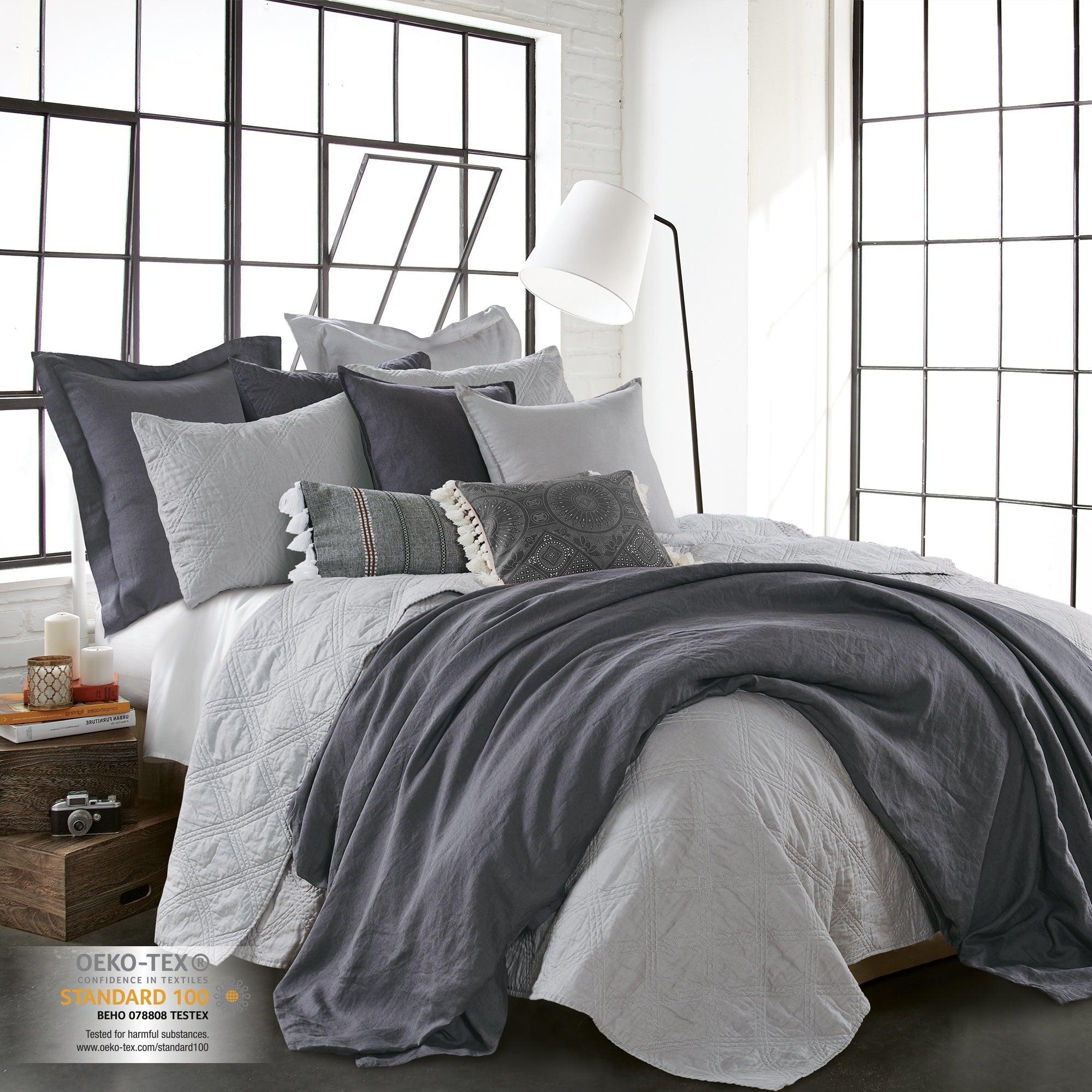 Levtex Home Washed Linen Duvet Cover Duvets
