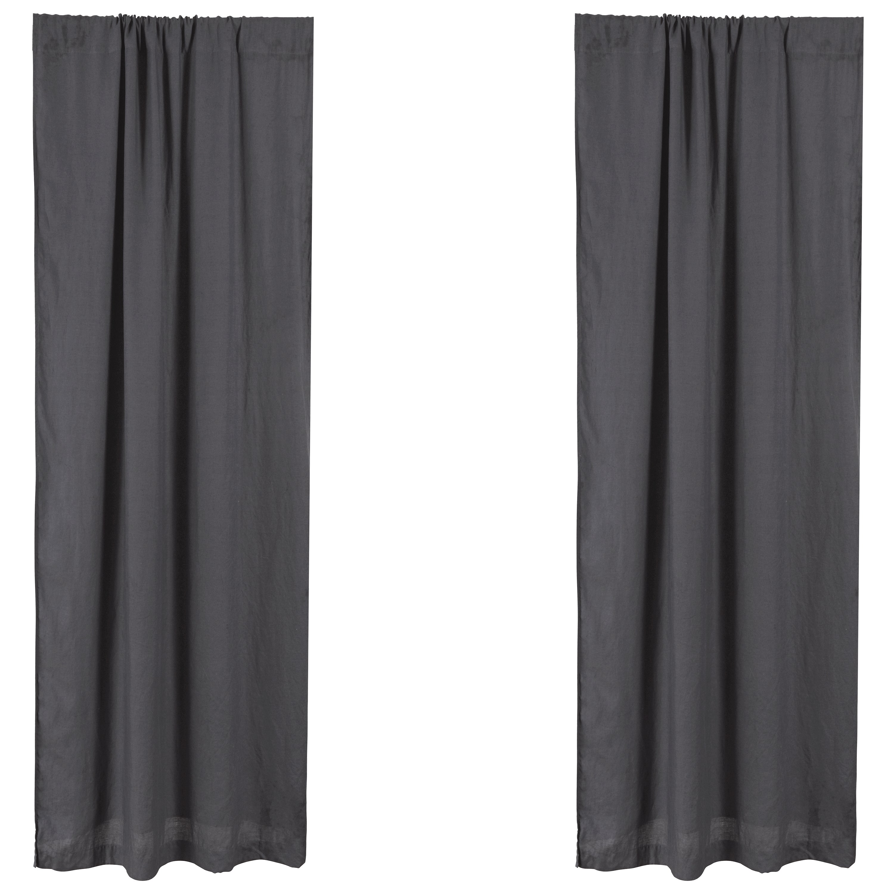 Levtex Home Washed Linen Drape Panel - Set of 2 Drapes