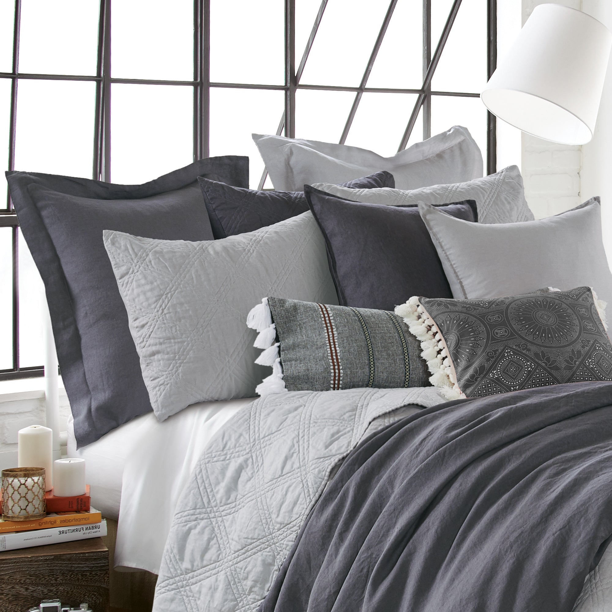 Levtex Home Washed Linen Sham Shams