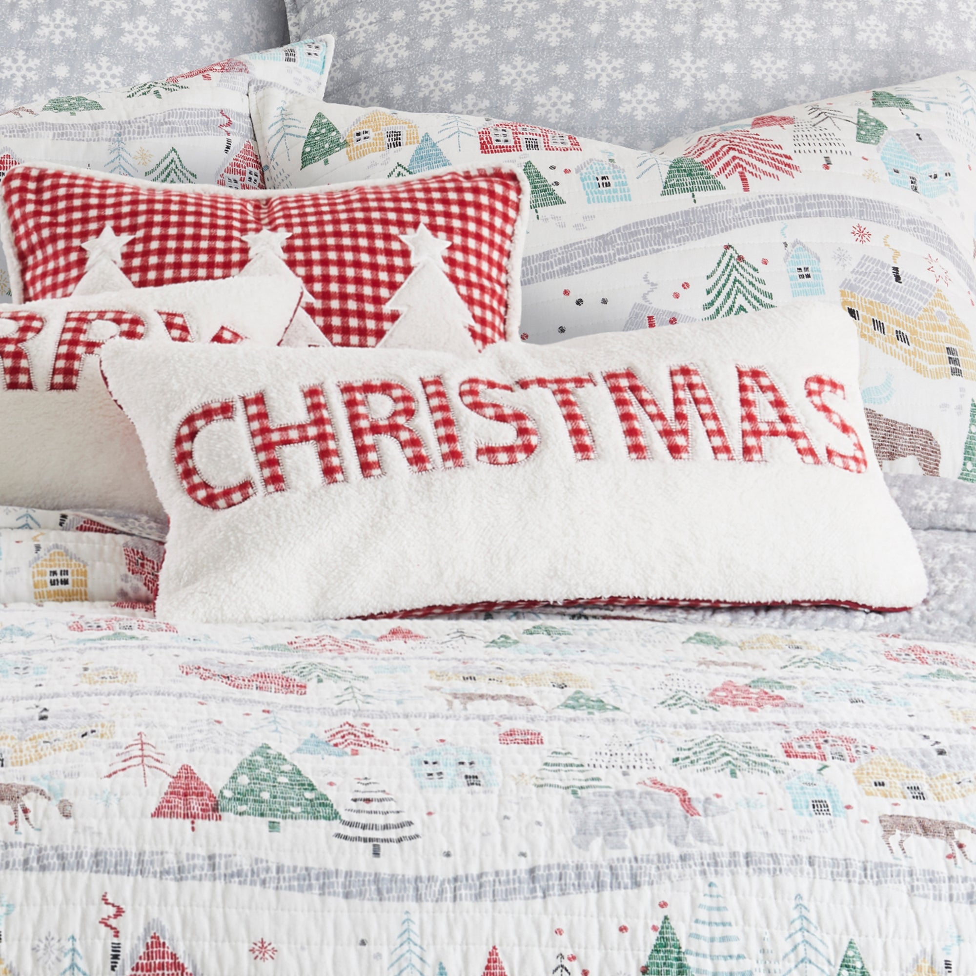 Levtex Home Joulset Christmas Pillow Decorative Pillows