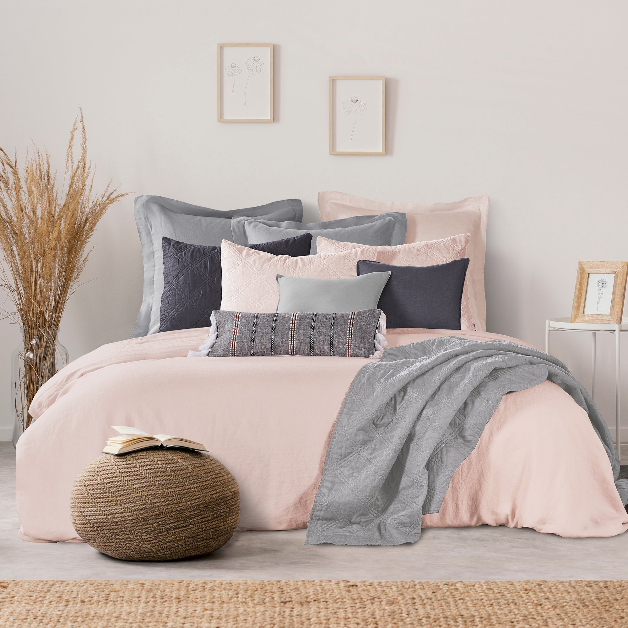 Levtex Home Washed Linen Quilt Quilts