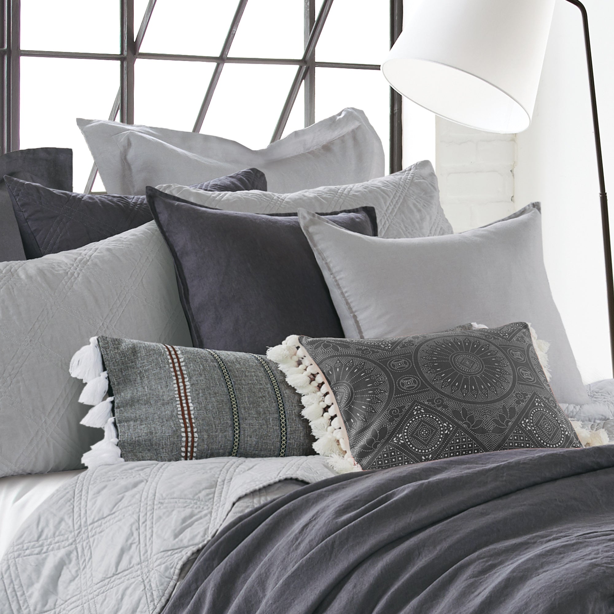 Levtex Home Washed Linen Sham Shams