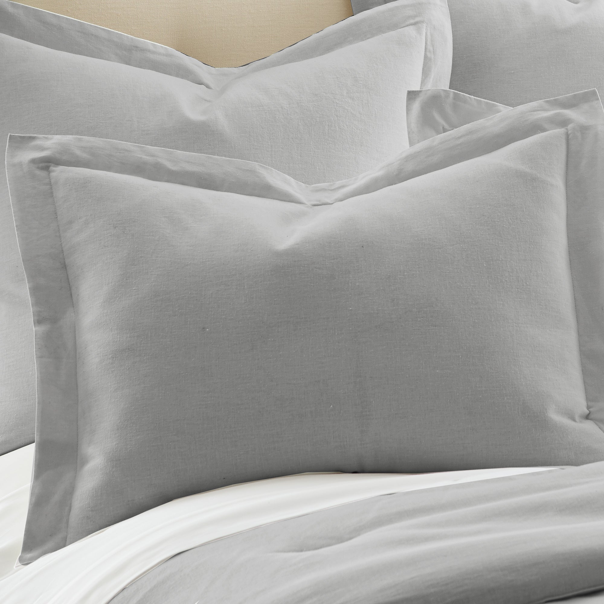 Levtex Home Washed Linen Sham Shams