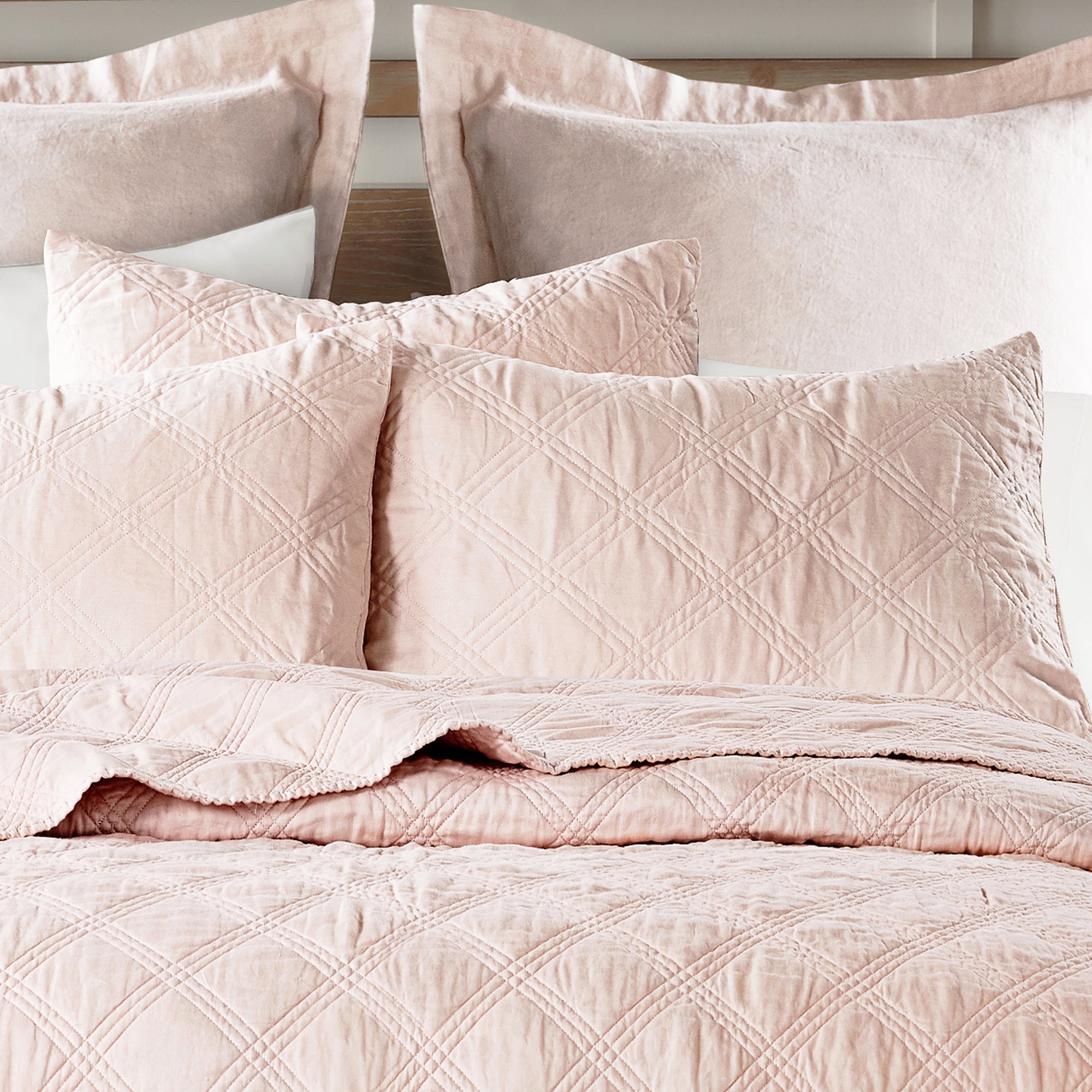 Levtex Home Washed Linen Quilt Quilts