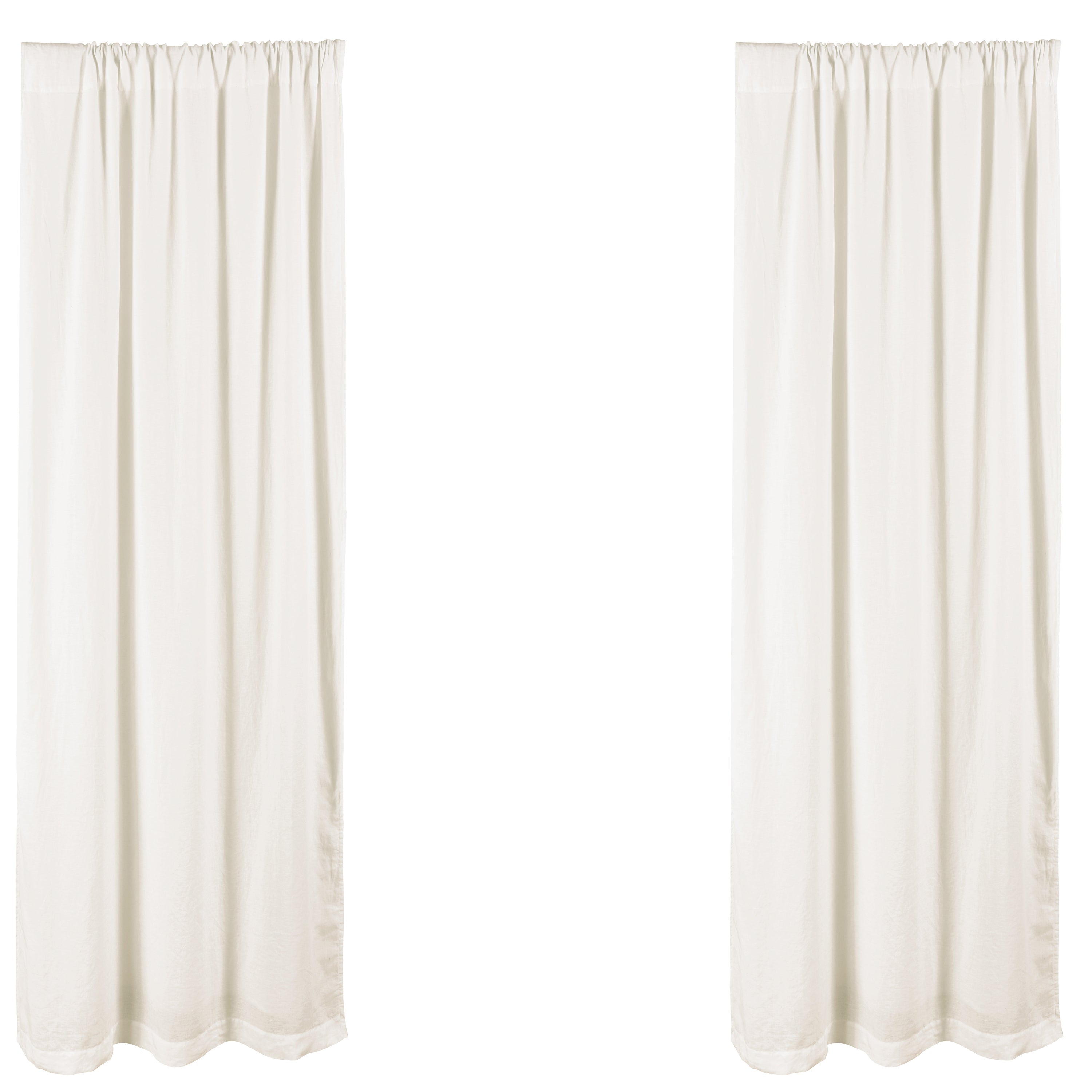 Levtex Home Washed Linen Drape Panel - Set of 2 Drapes