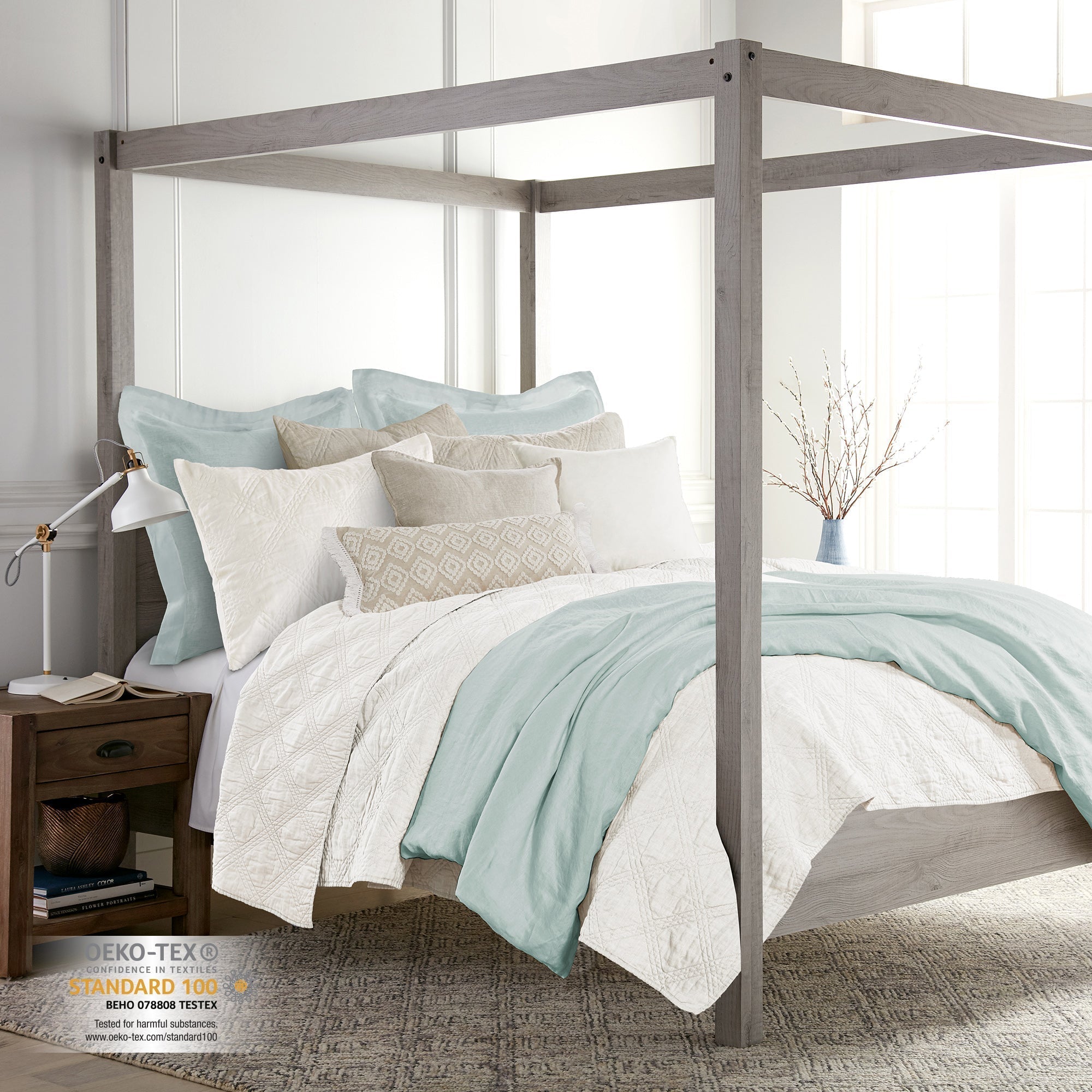 Levtex Home Washed Linen Quilt Quilts