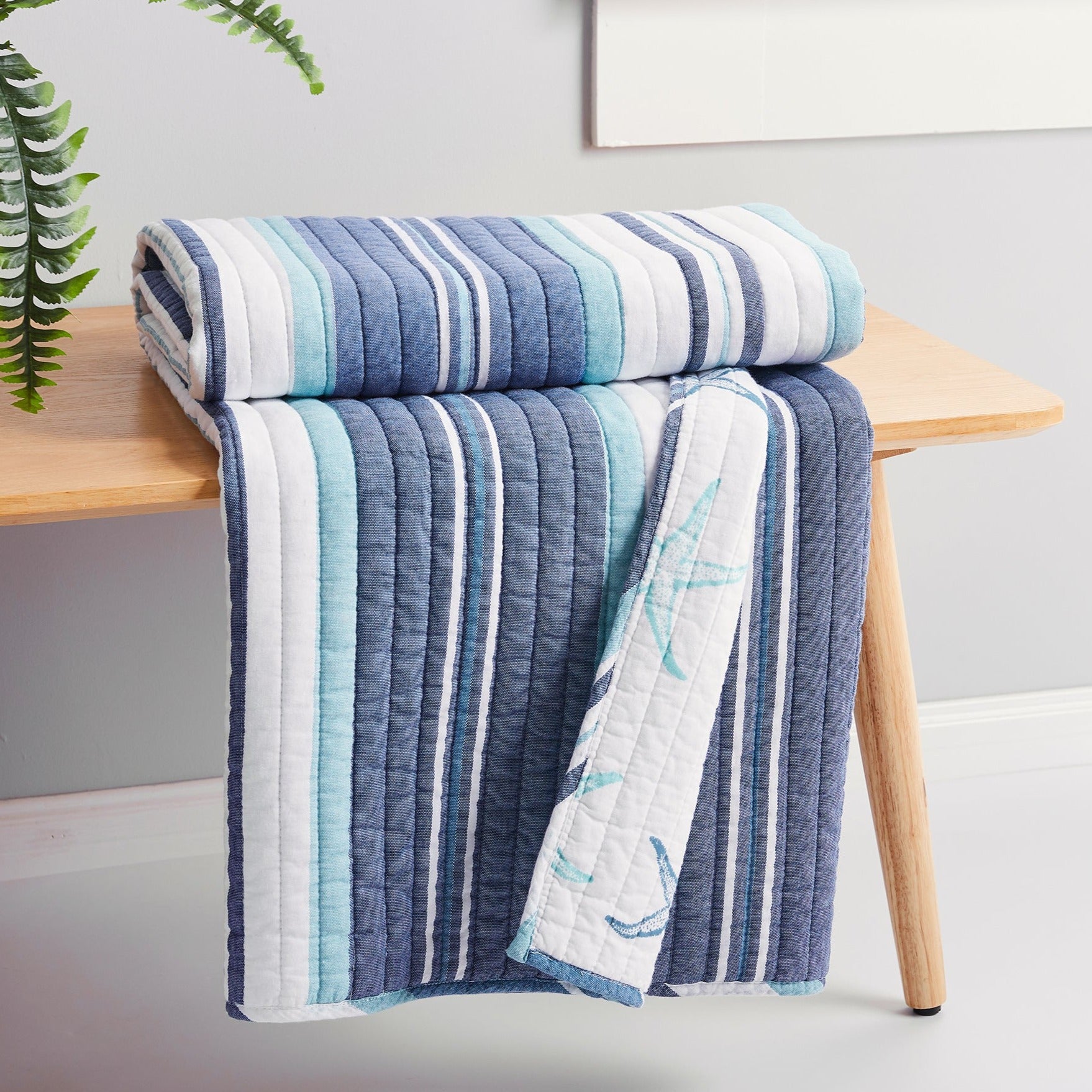 Levtex Home Camps Bay Quilted Throw Throws