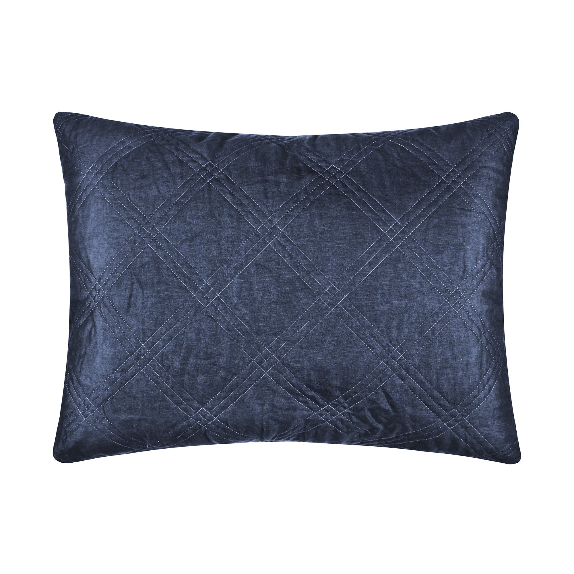 Levtex Home Washed Linen Quilted Sham Shams