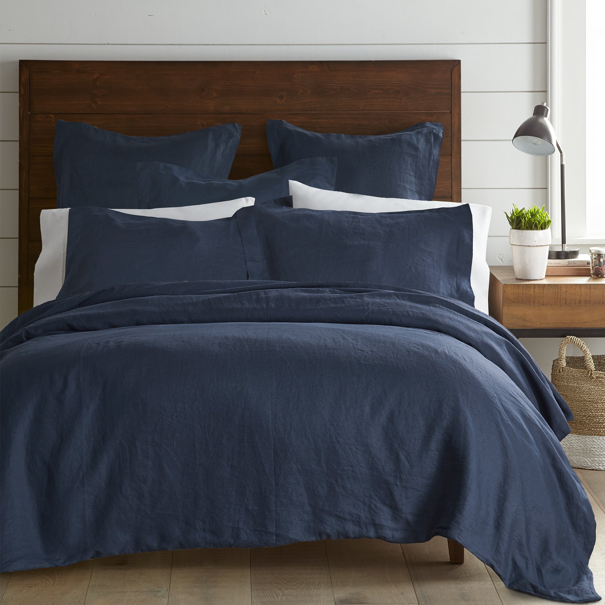 Levtex Home Washed Linen Sham Shams