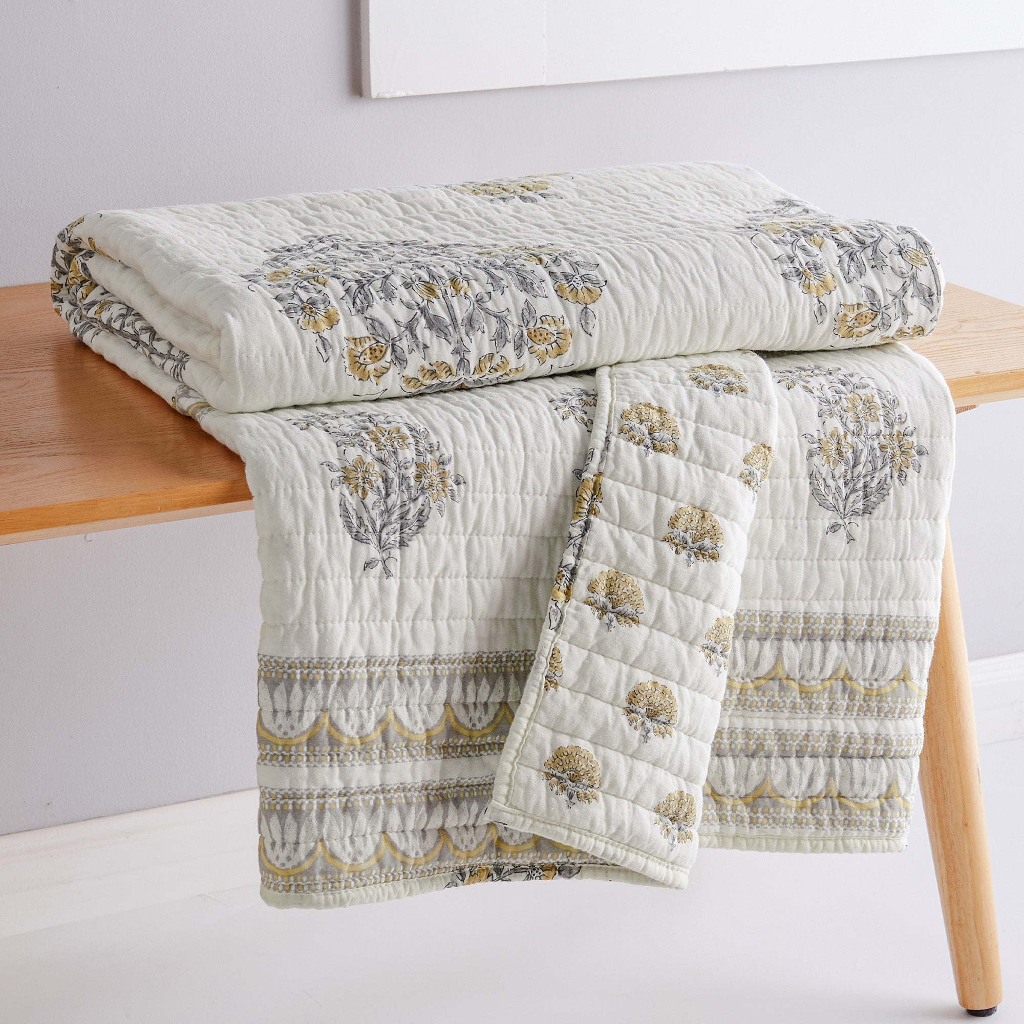Levtex Home Kamira Quilted Throw Throws