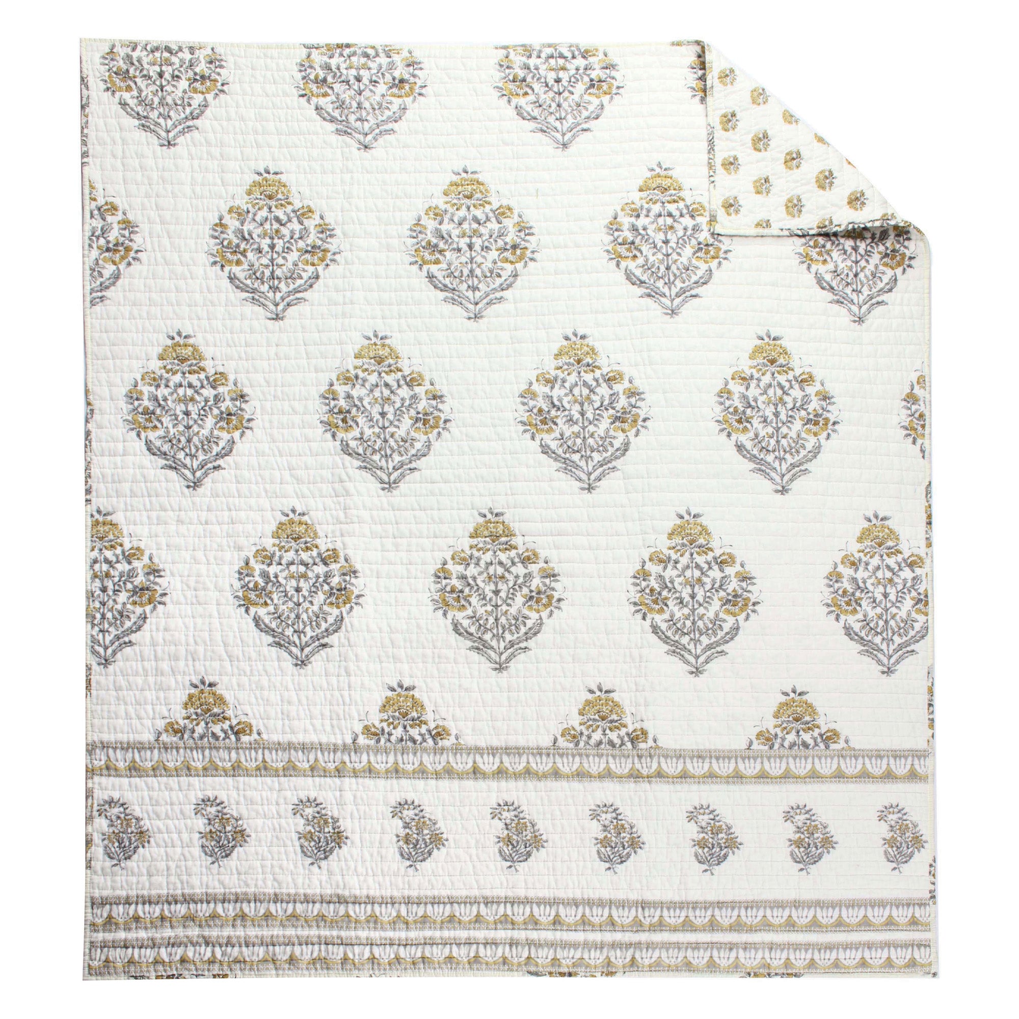 Levtex Home Kamira Quilted Throw Throws