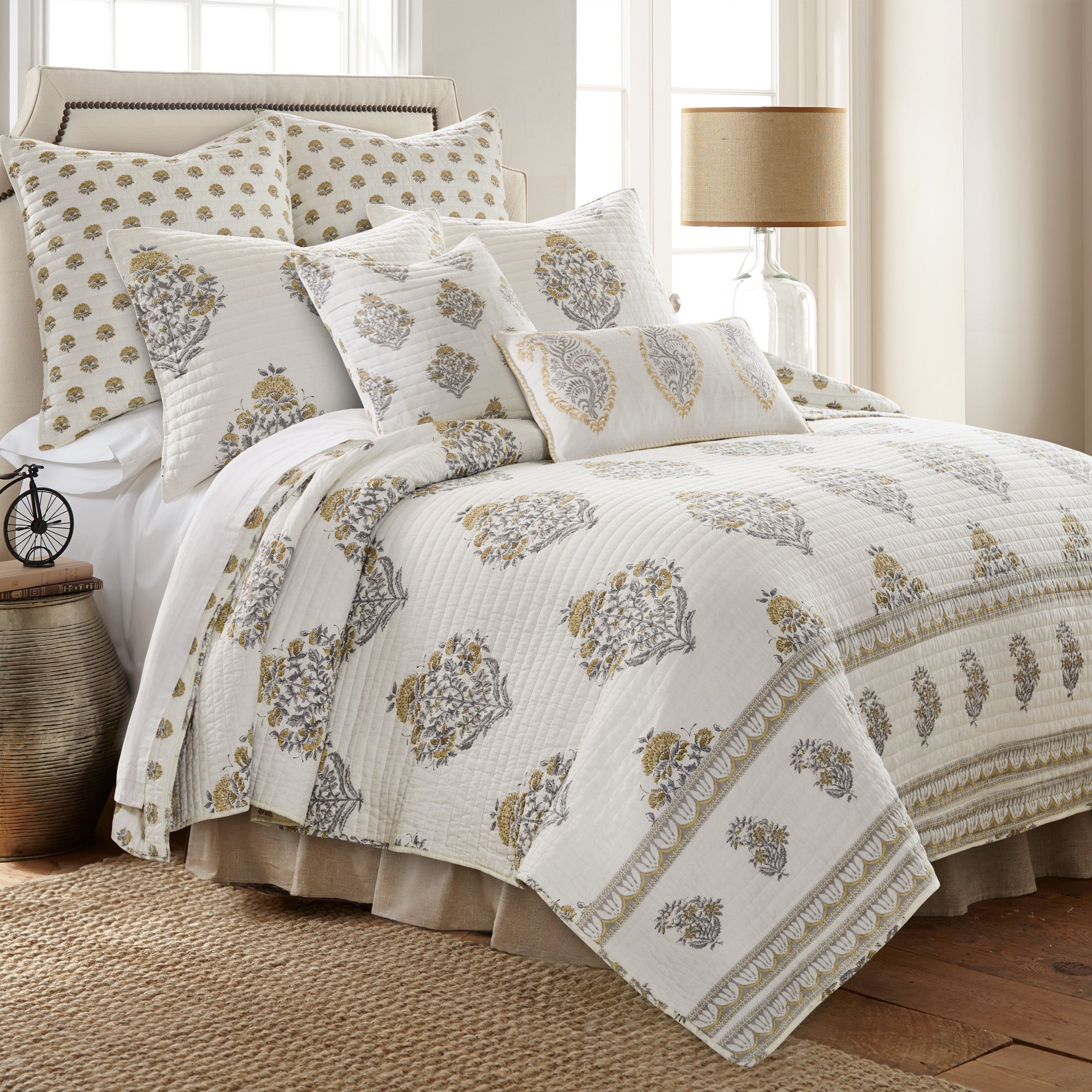 Levtex Home Kamira Euro Sham Set of 2 Euro Shams