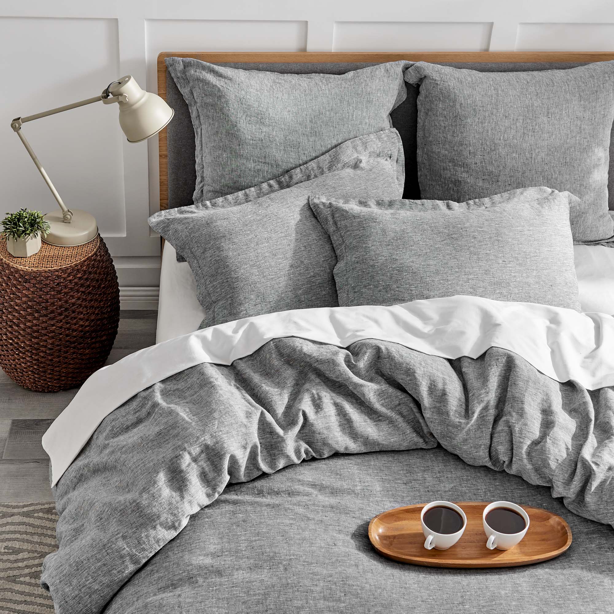 Levtex Home Washed Linen Duvet Cover Duvets
