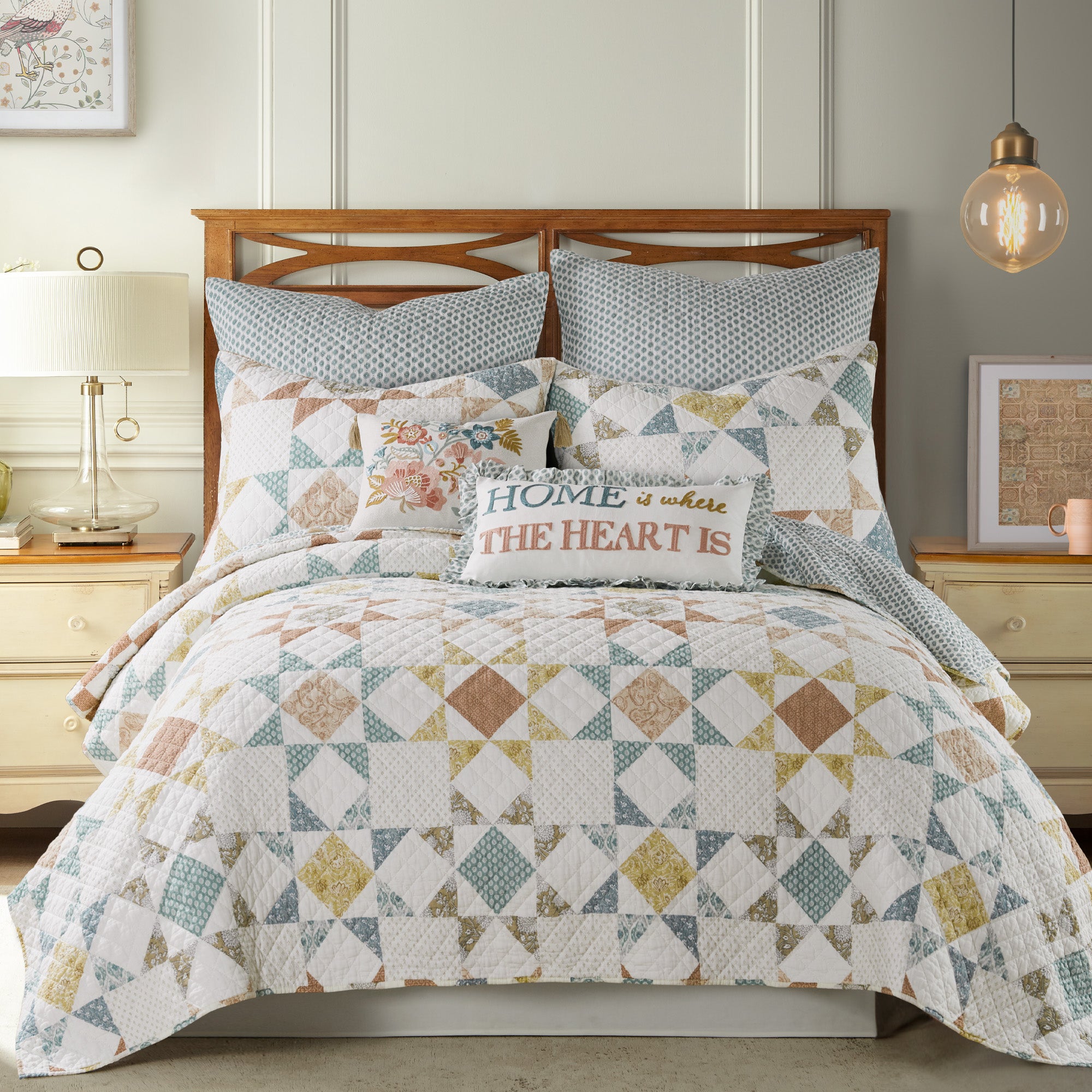 Levtex Home Lottie Euro Sham Set of 2 Euro Shams