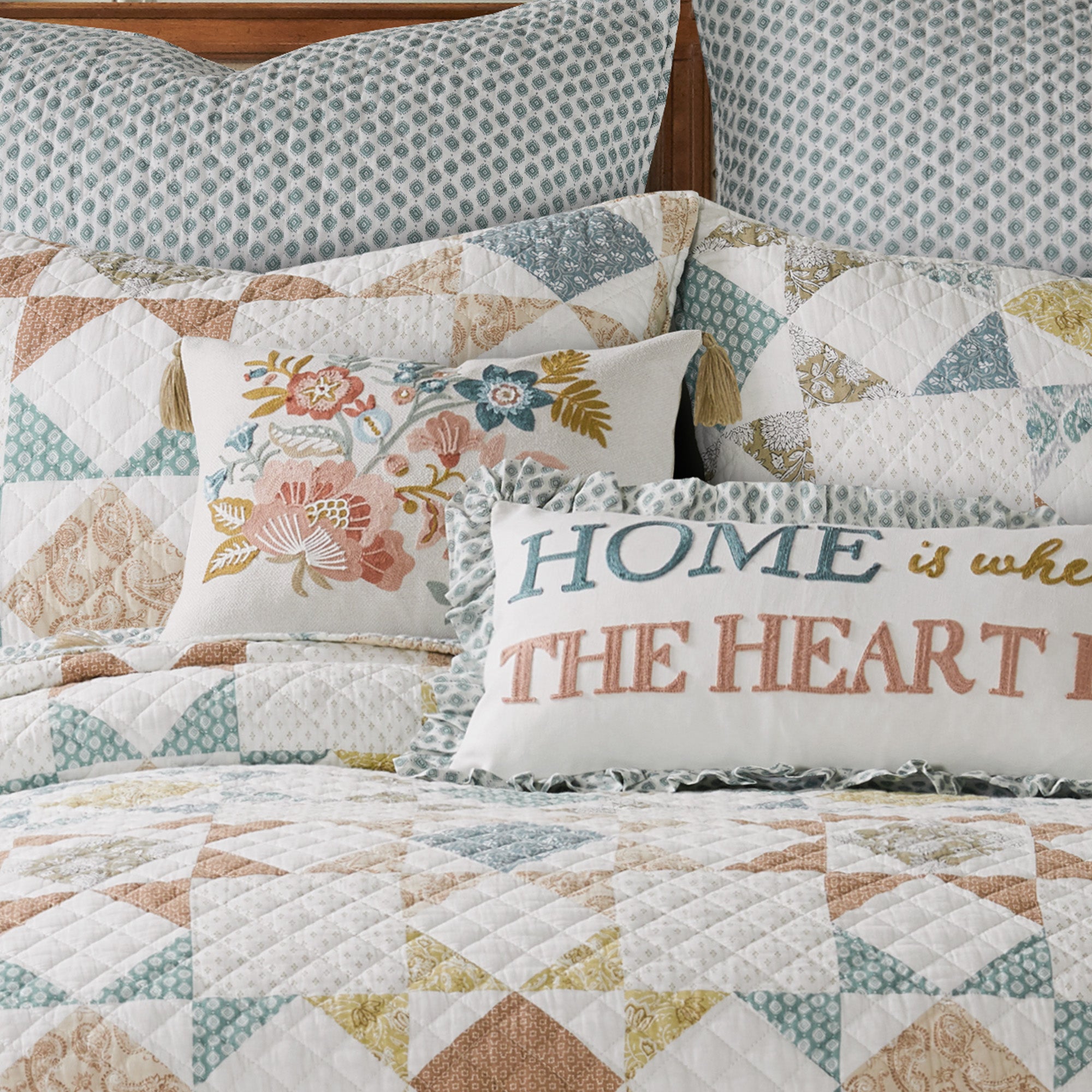 Levtex Home Lottie Floral Pillow Decorative Pillows