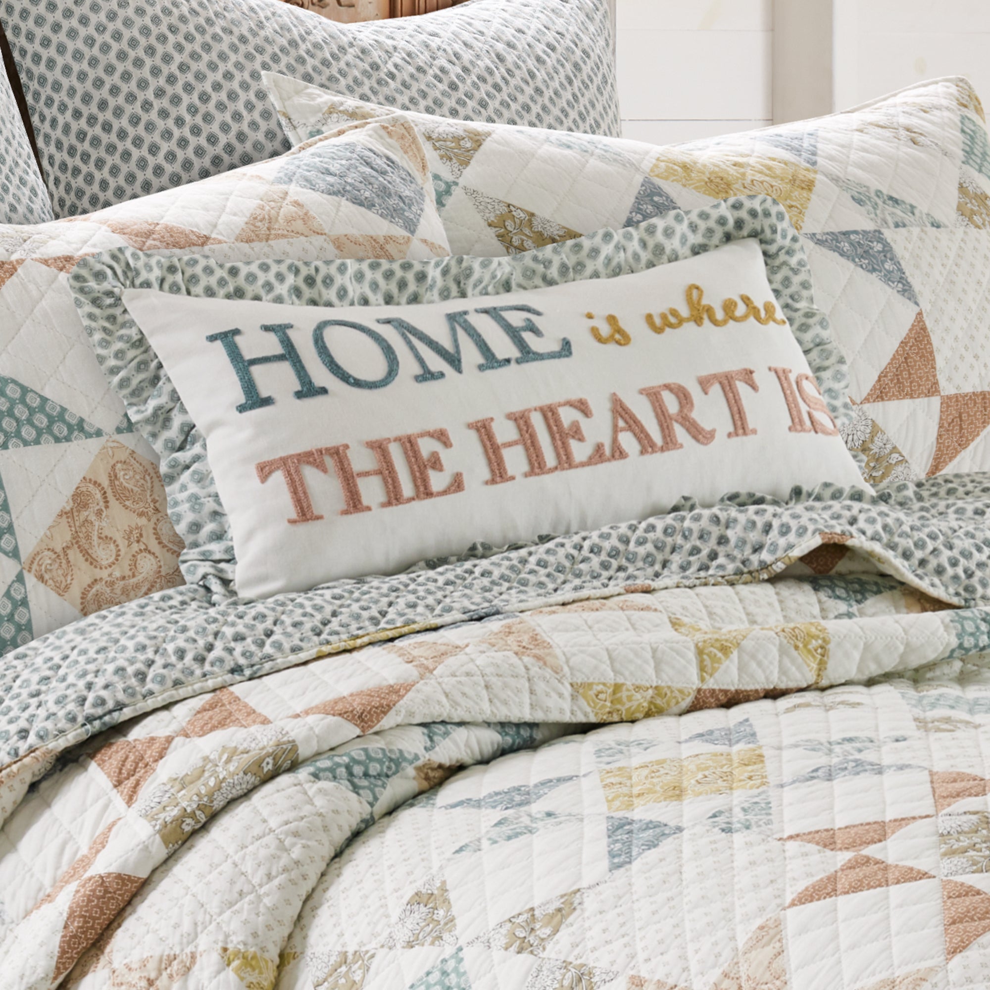 Levtex Home Lottie Home Heart Pillow Decorative Pillows