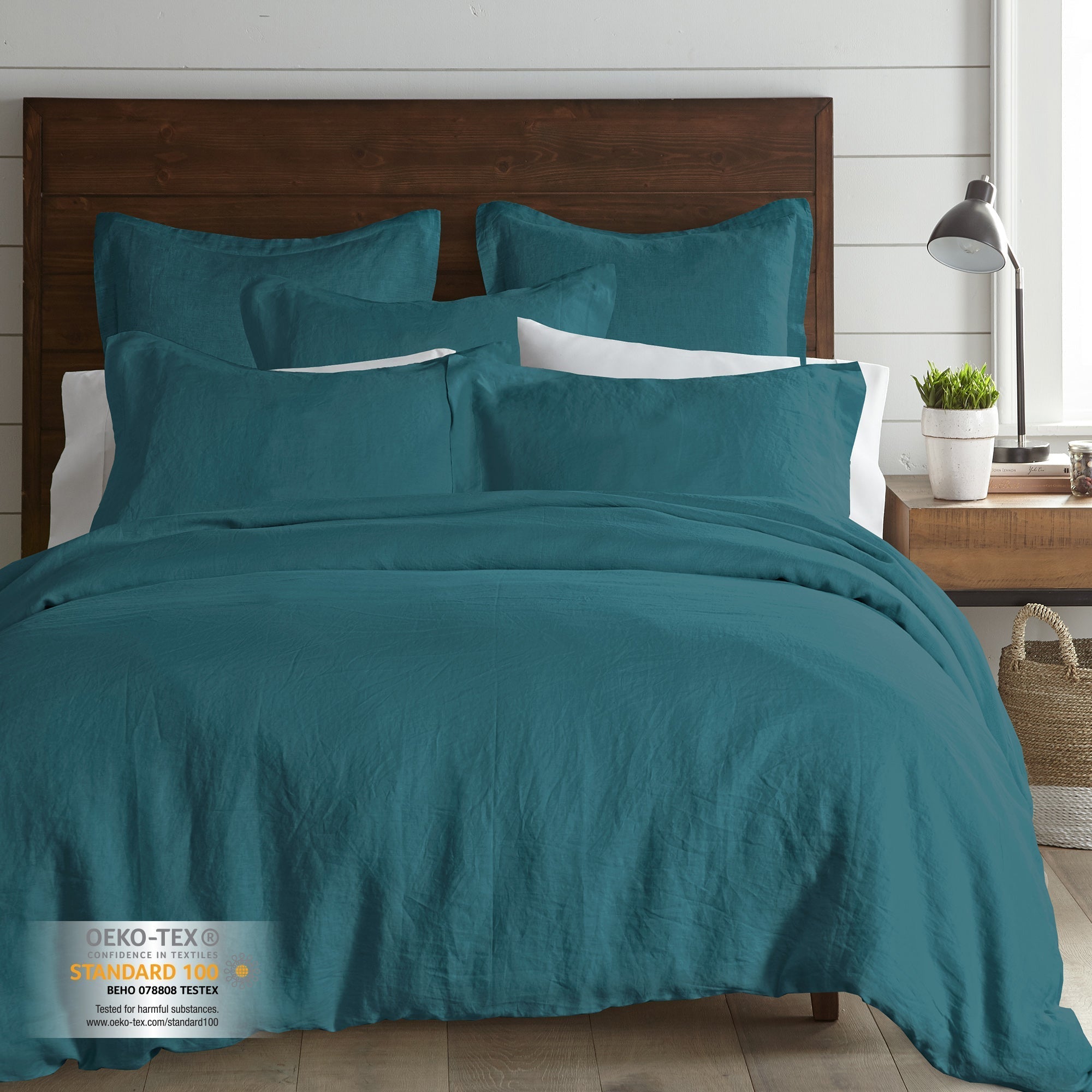 Levtex Home Washed Linen Sham Shams