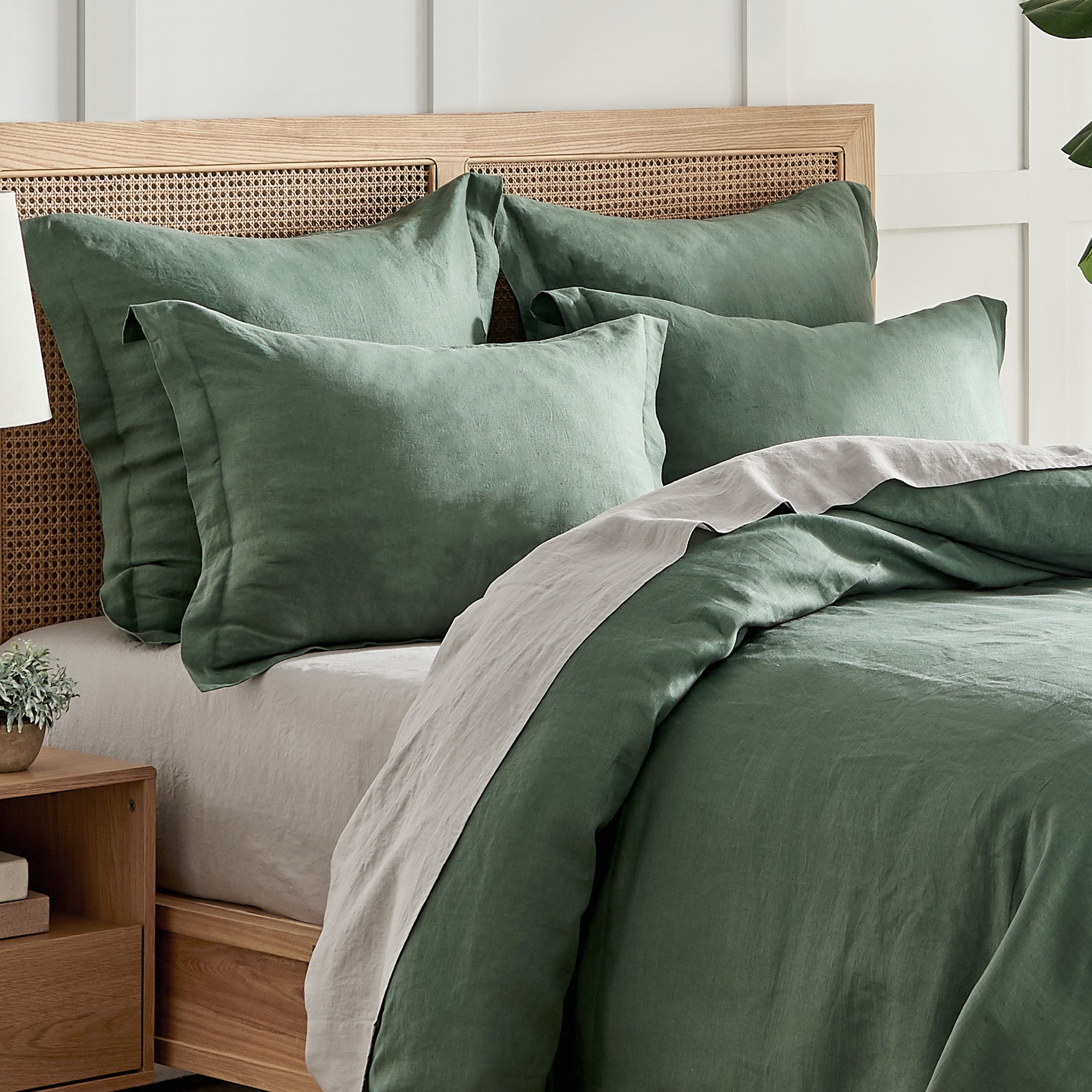Levtex Home Washed Linen Sham Shams
