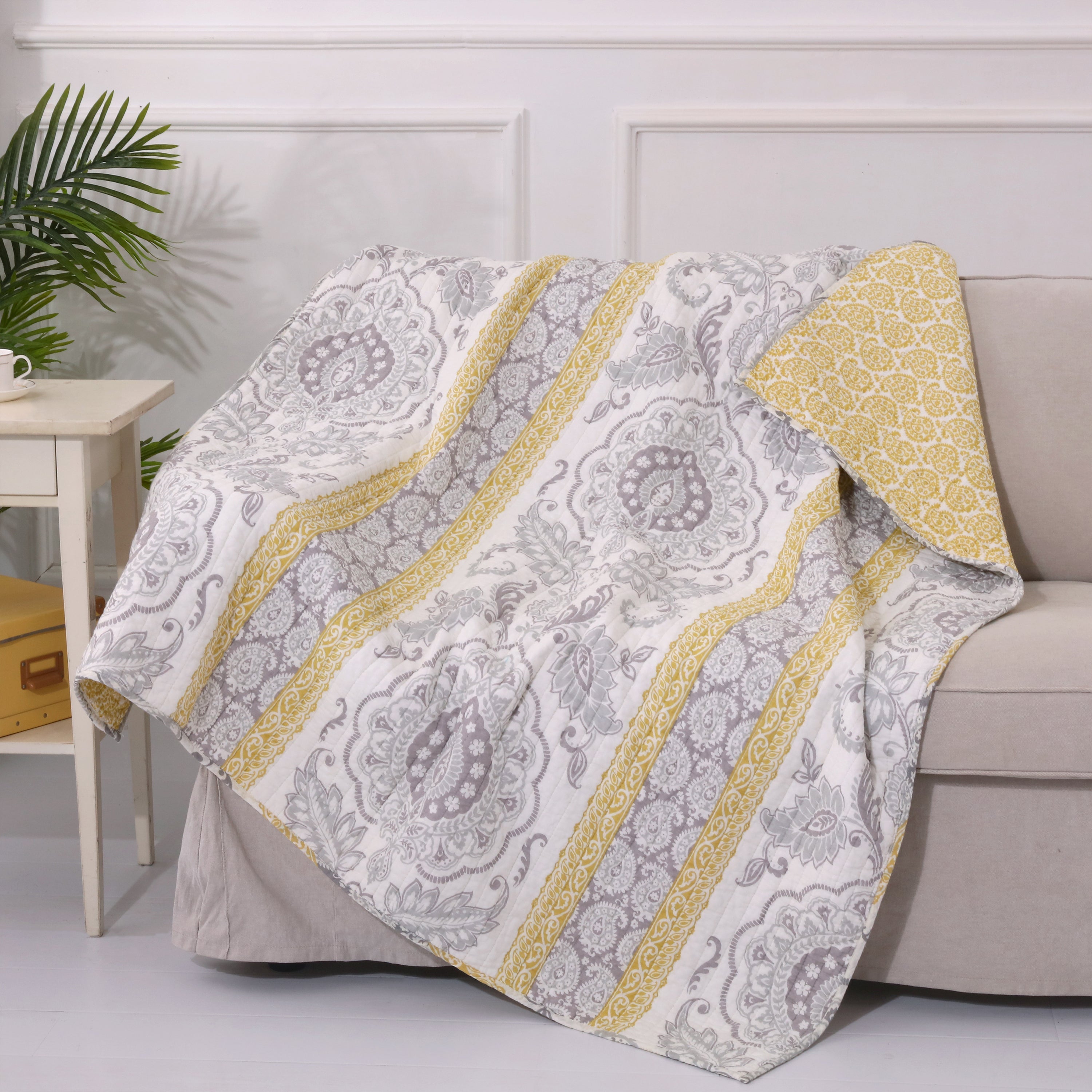 Levtex Home St. Claire Quilted Throw Throws