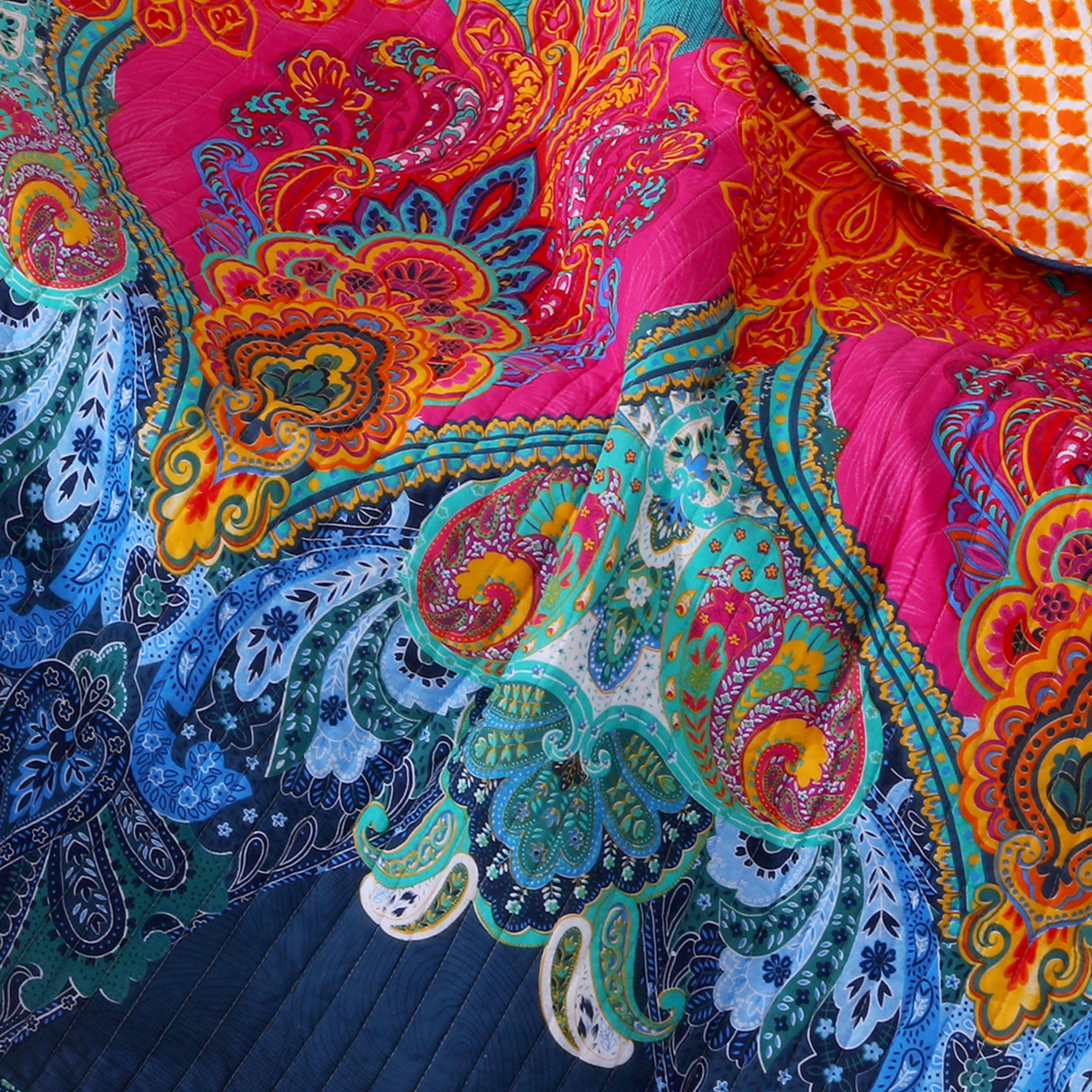 Levtex Home Mackenzie Quilted Throw Throws