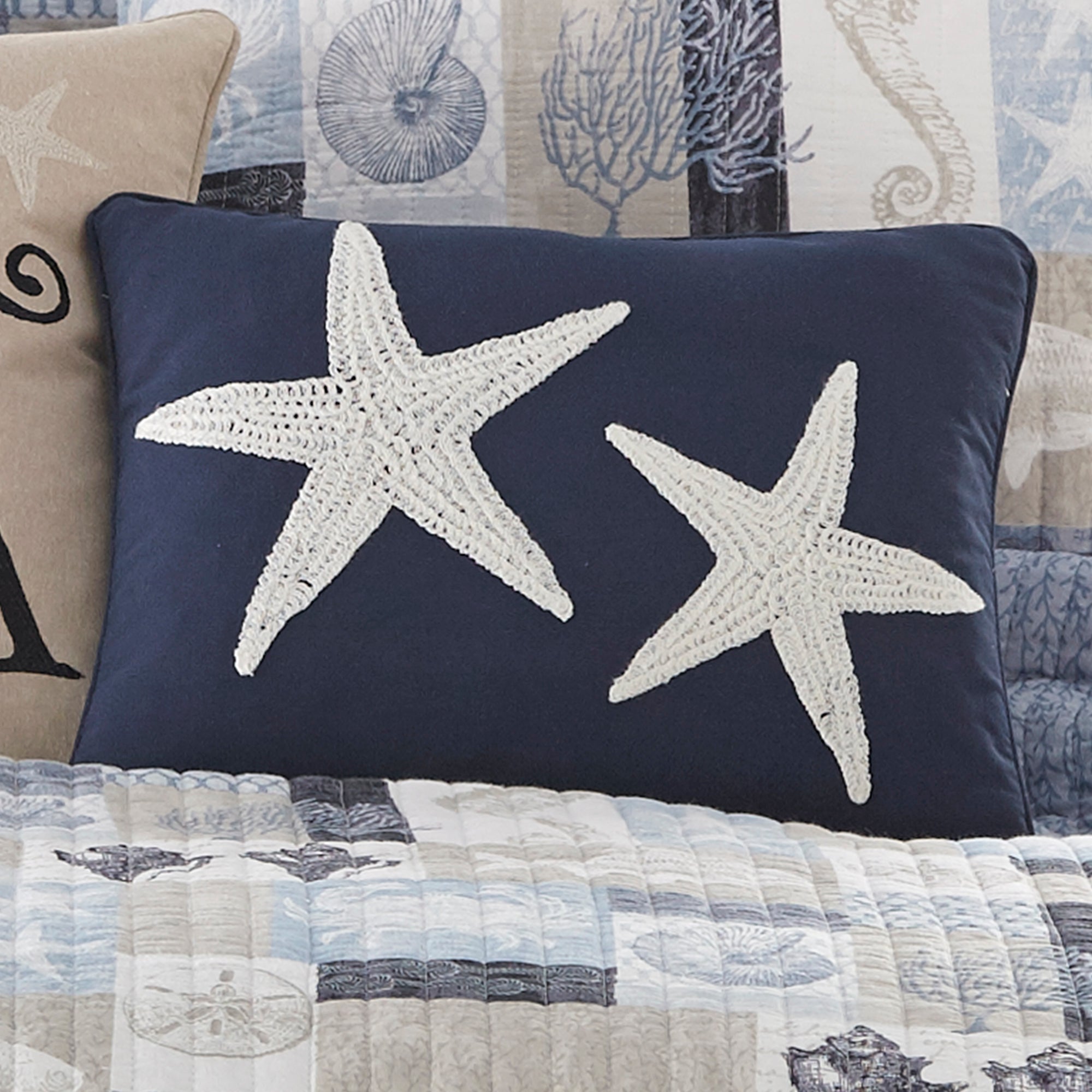 Levtex Home Cerralvo Starfish Pillow Decorative Pillows