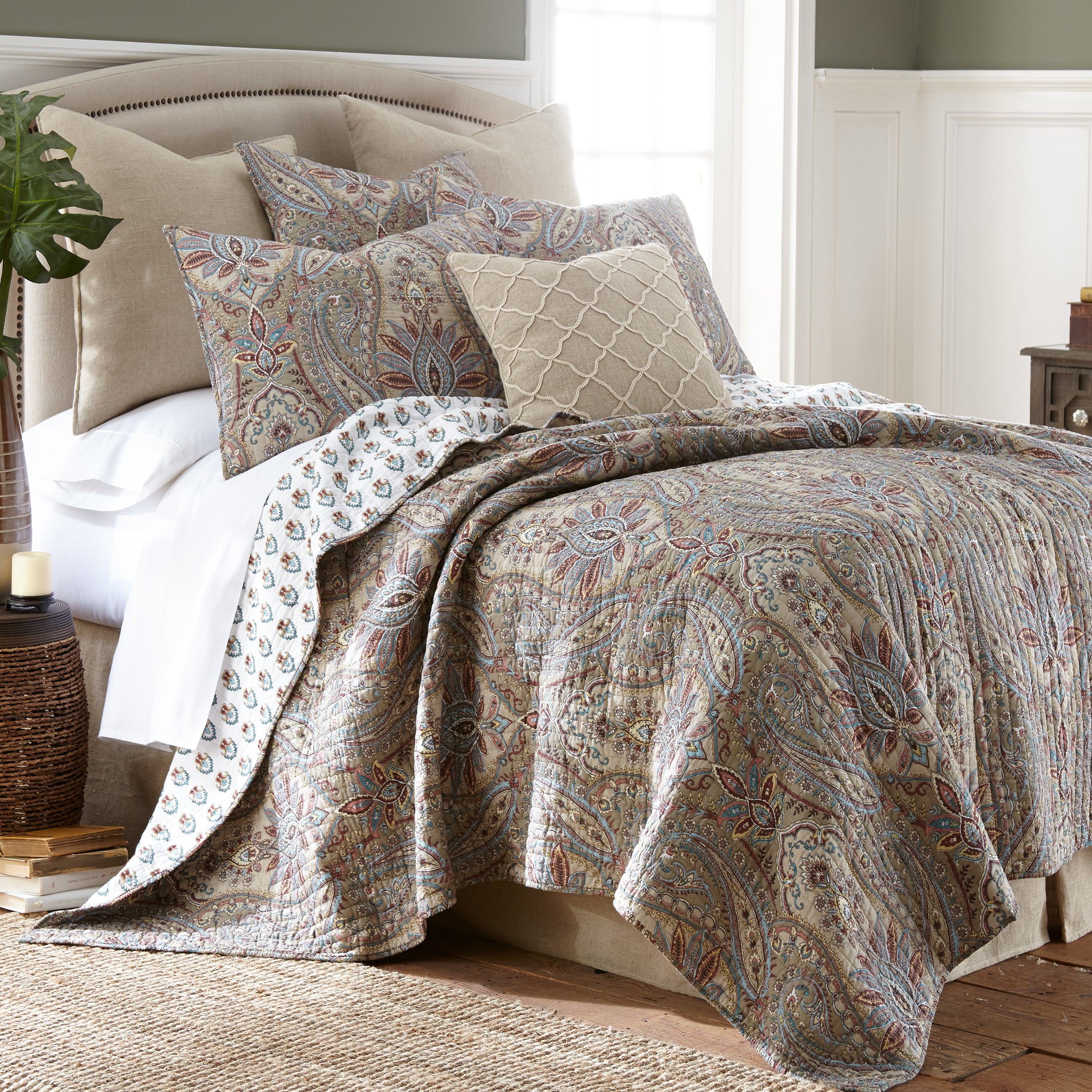 Levtex Home Kasey Euro Shams Set of 2 Euro Shams