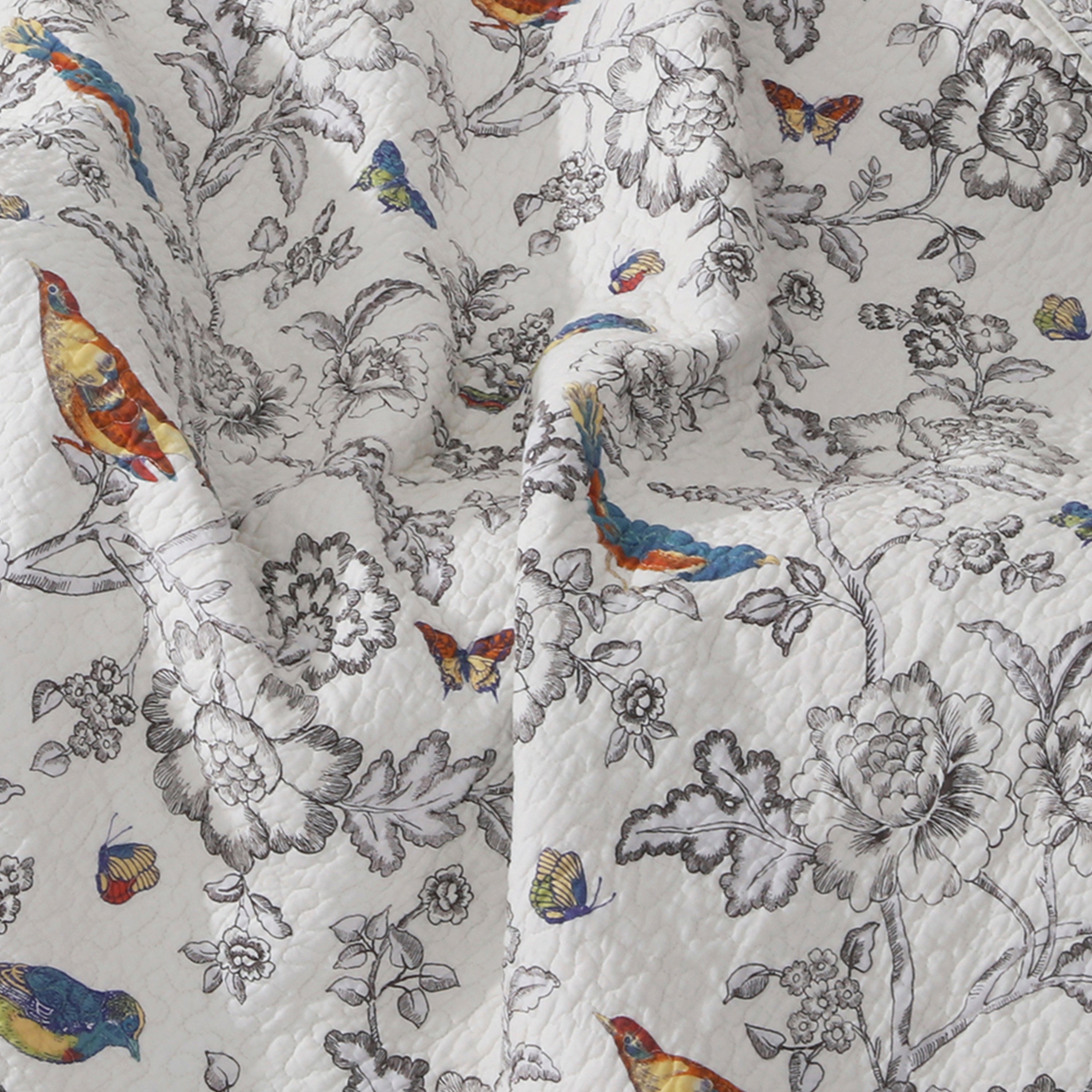 Levtex Home Mockingbird Quilted Throw Throws