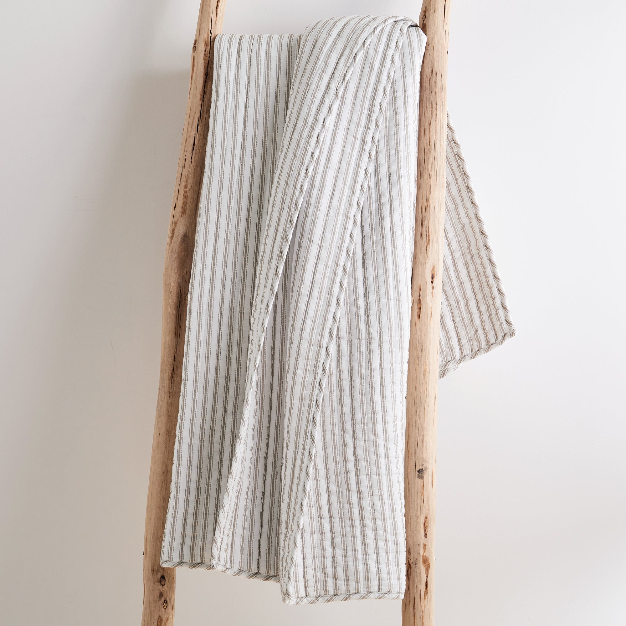 Levtex Home Tobago Stripe Quilted Throw Throws