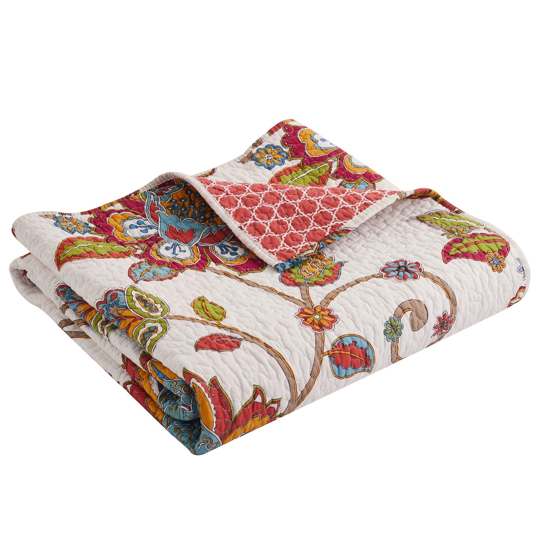 Levtex Home Clementine Quilted Throw Throws