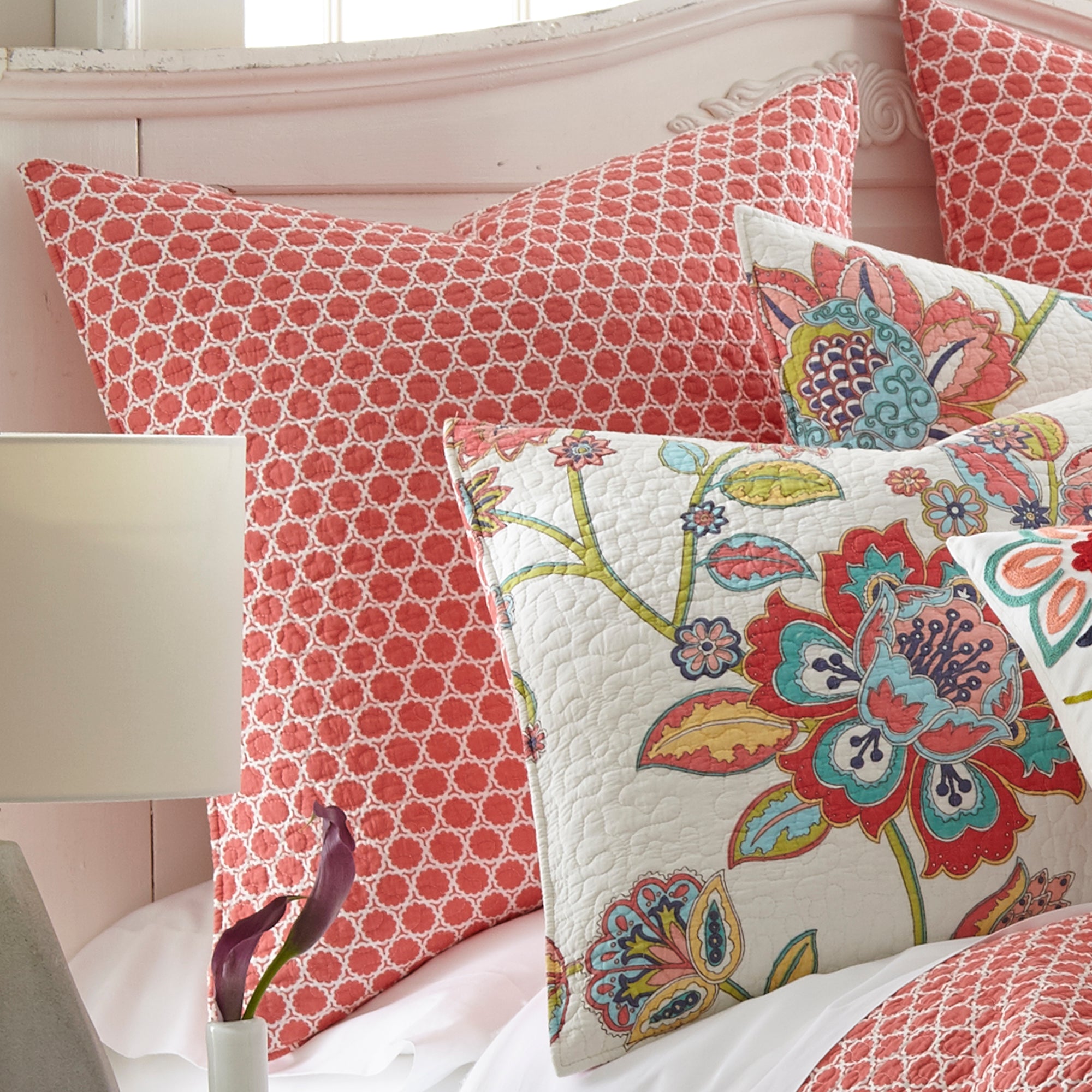 Levtex Home Clementine Spring Euro Sham 2pk Euro Shams