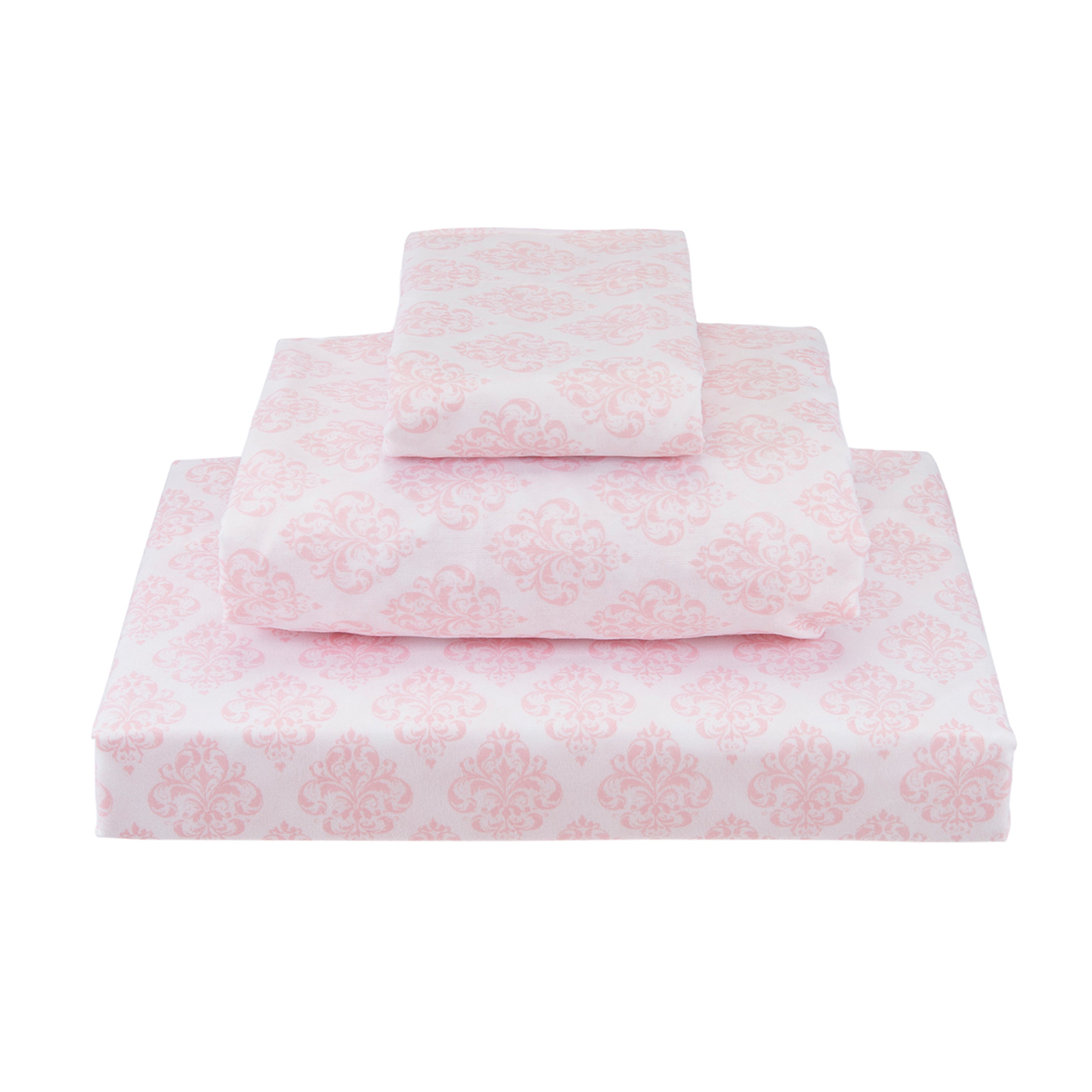 Levtex Home Pink Damask Sheet Set Kids Sheets