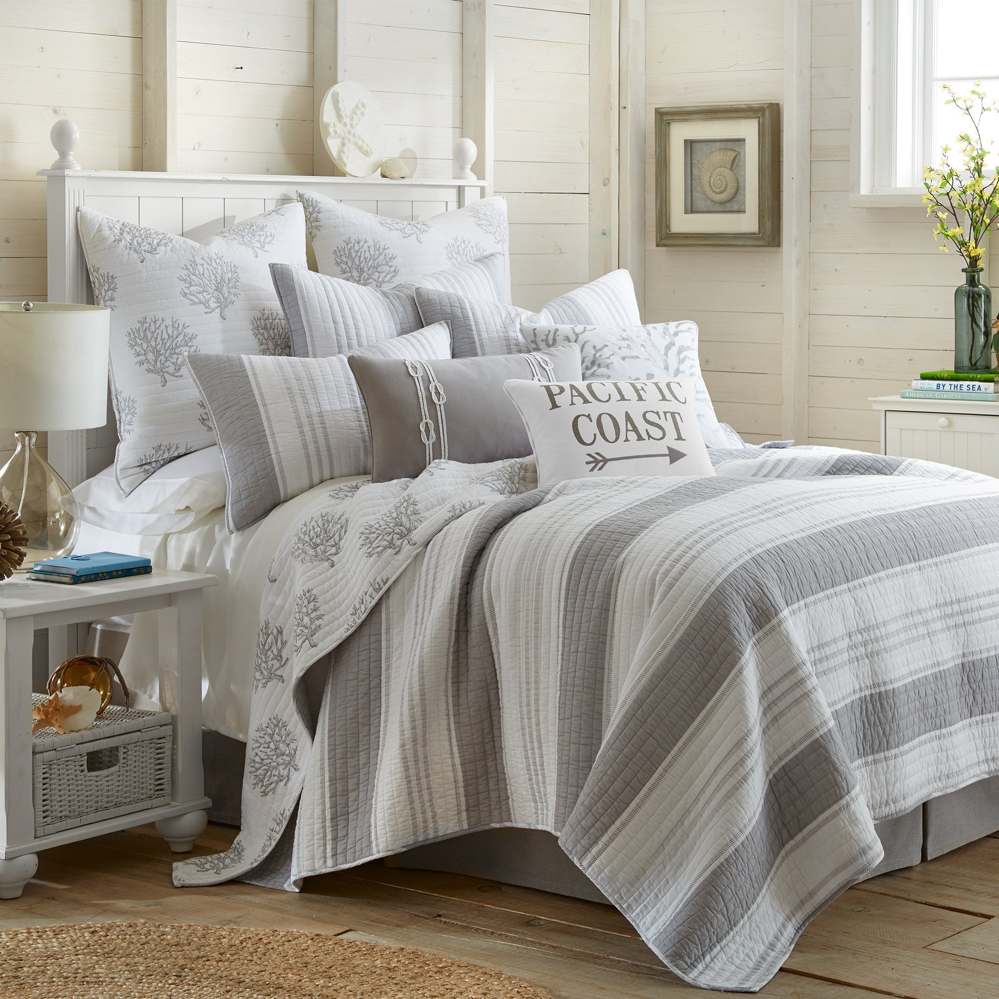 Levtex Home Nantucket Euro Sham Set of 2 Euro Shams