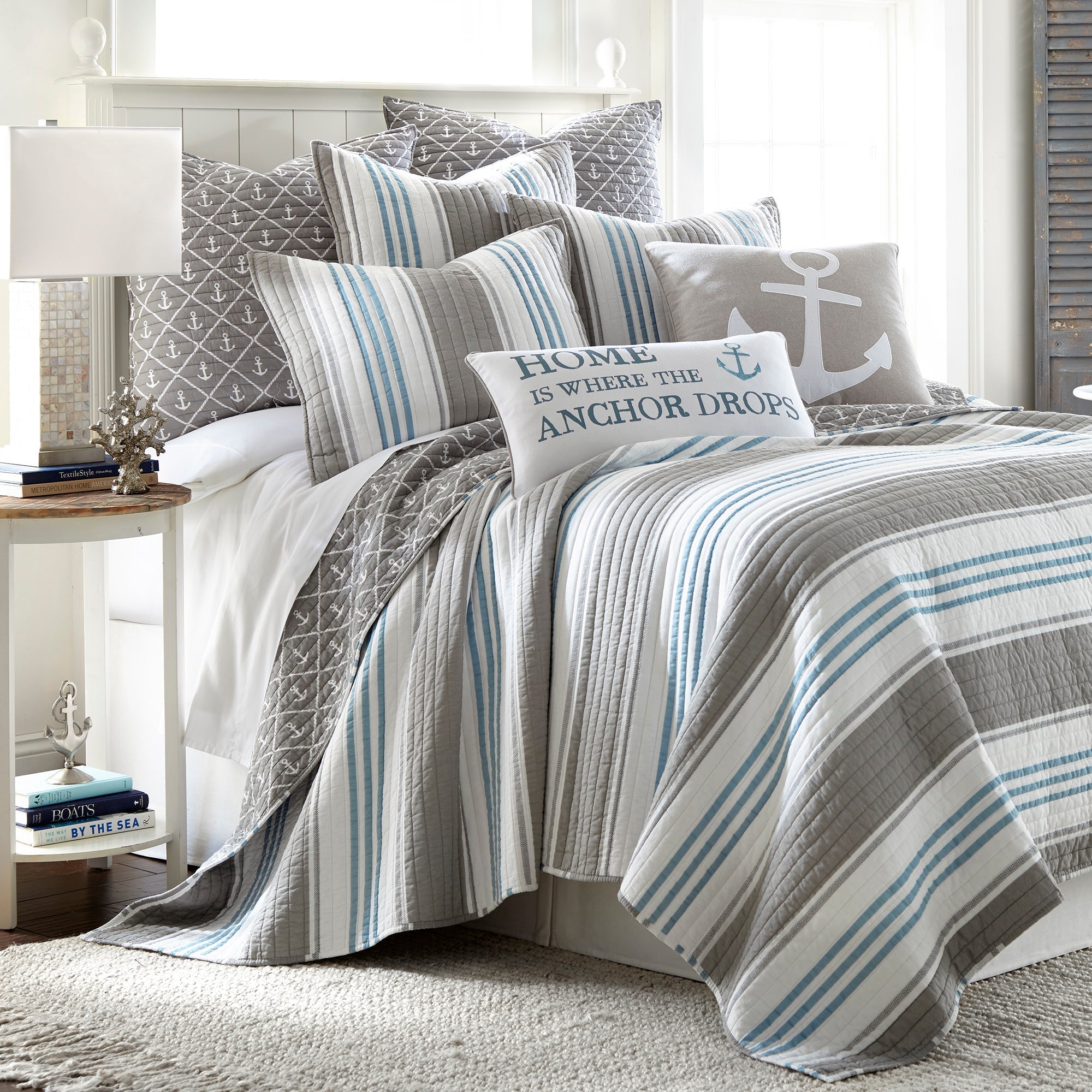 Levtex Home Provincetown Euro Sham Euro Shams