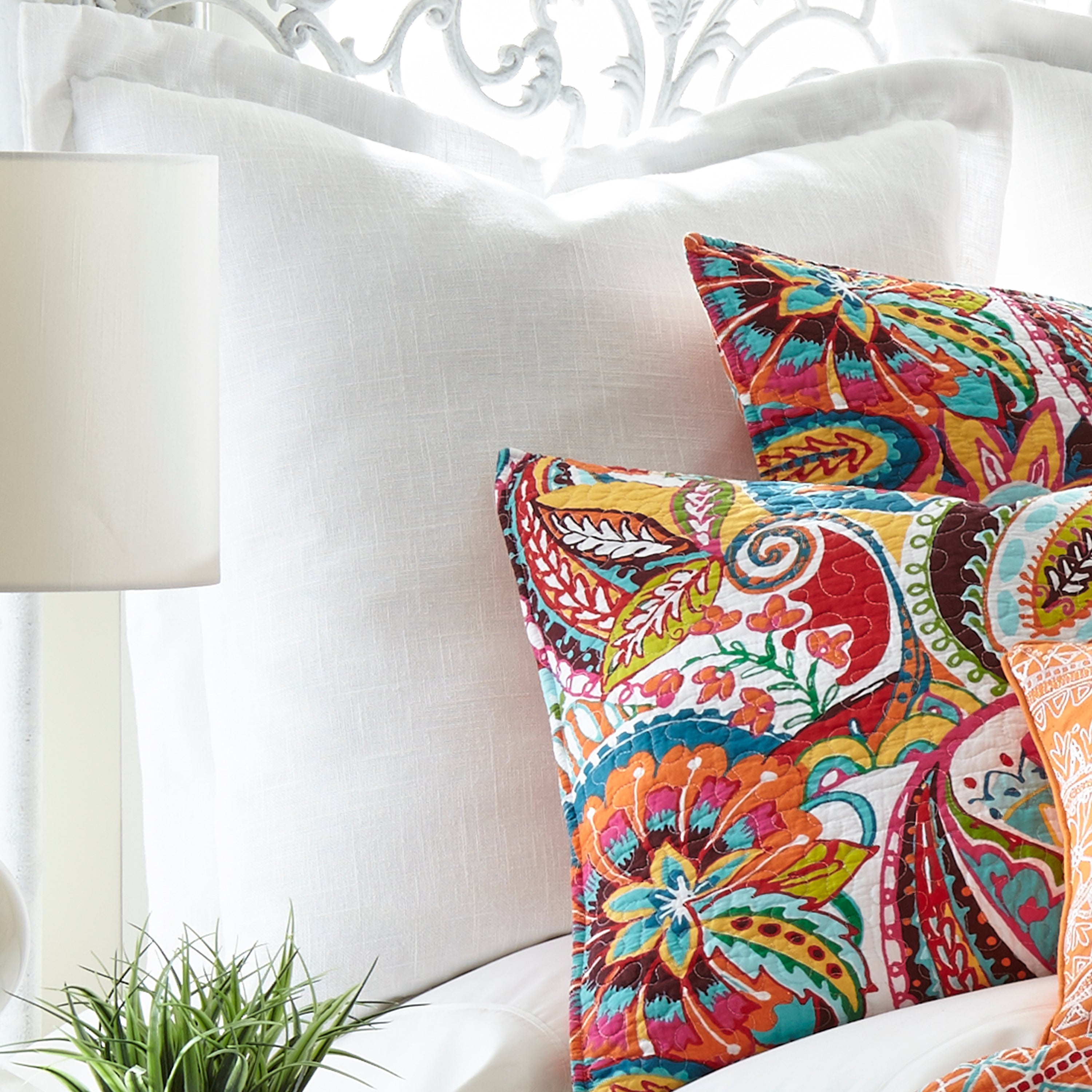Levtex Home Rhapsody Euro Shams Set of 2 Euro Shams