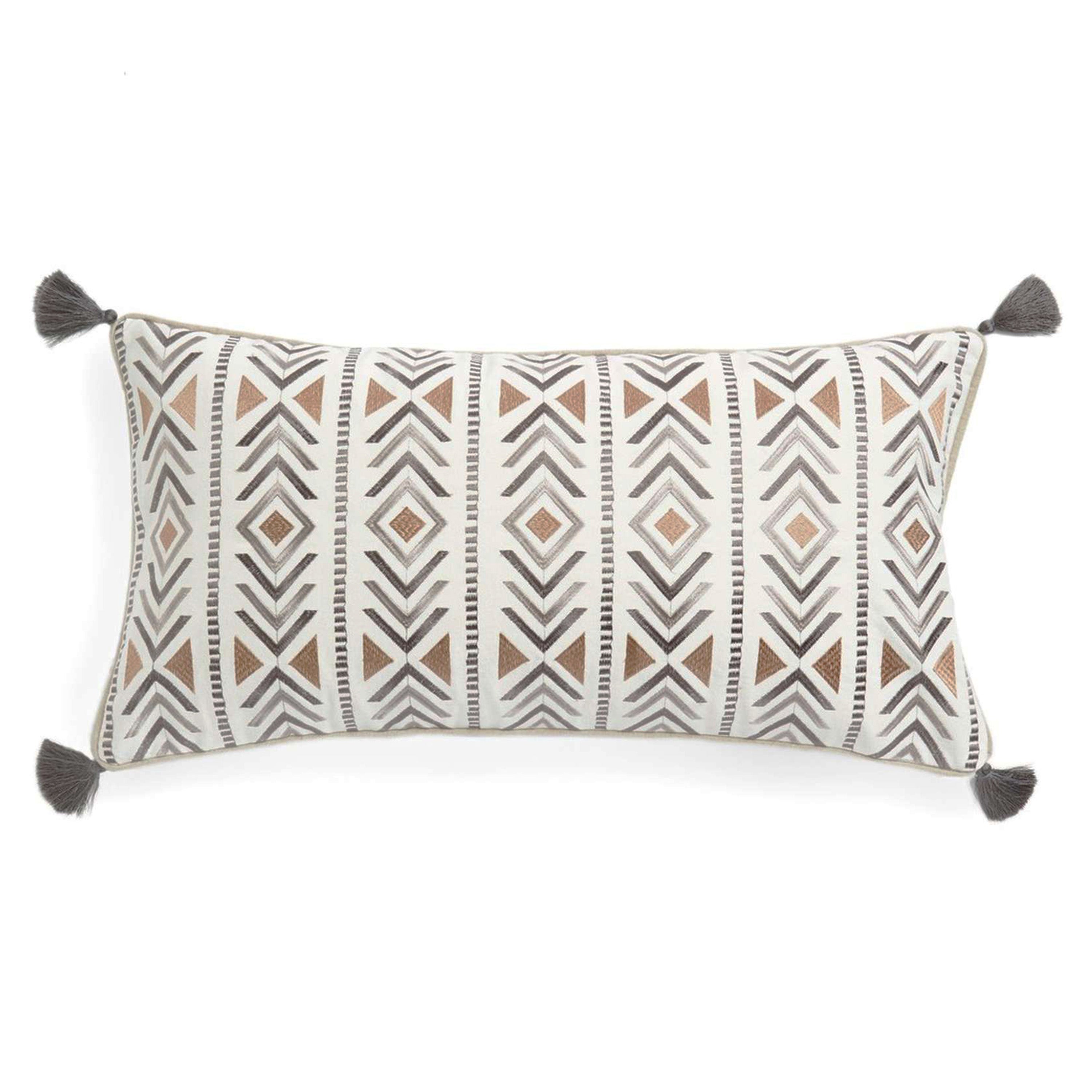Levtex Home Santa Fe Embroidered with Tassel Pillow Decorative Pillows