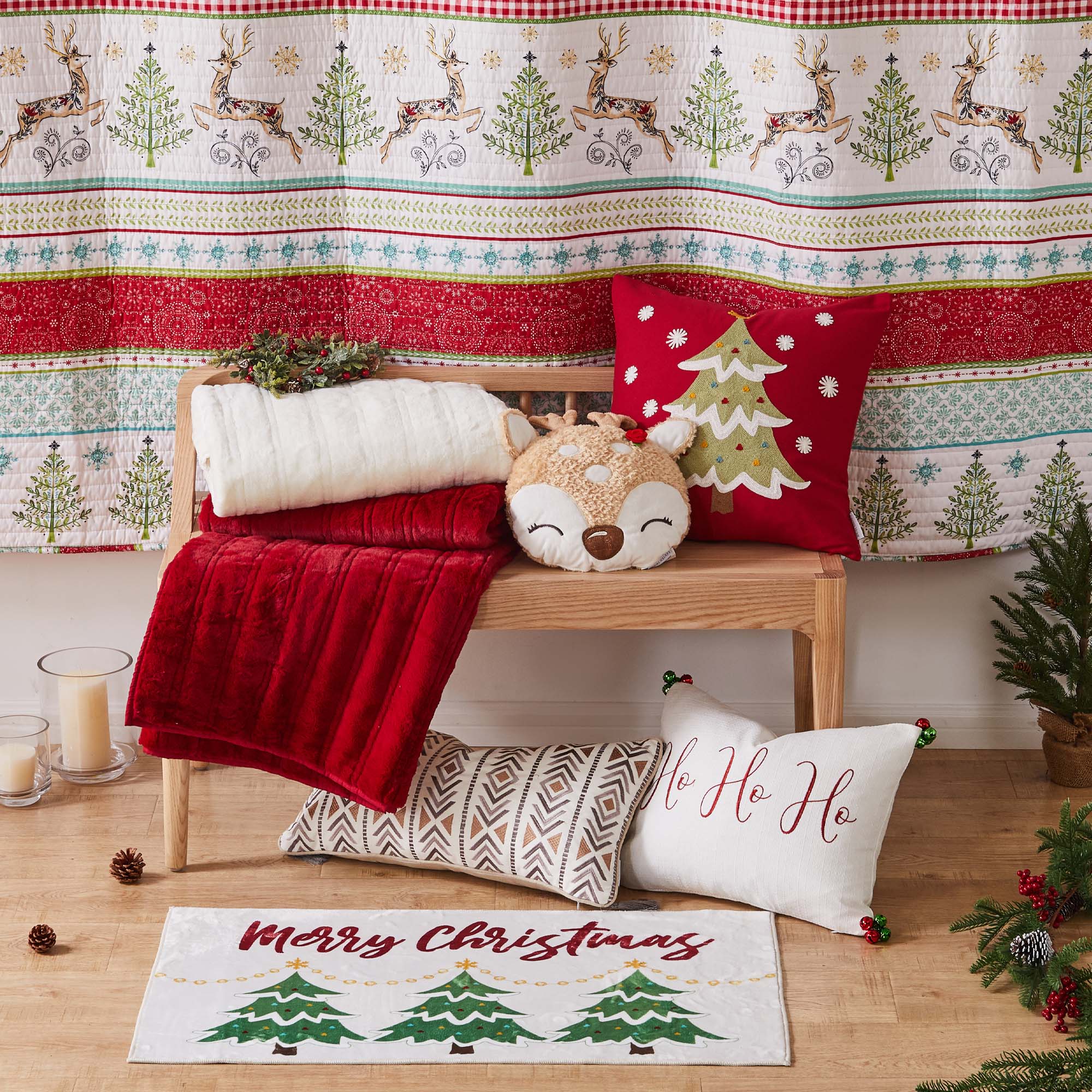 Levtex Home Santa Fe Embroidered with Tassel Pillow Decorative Pillows