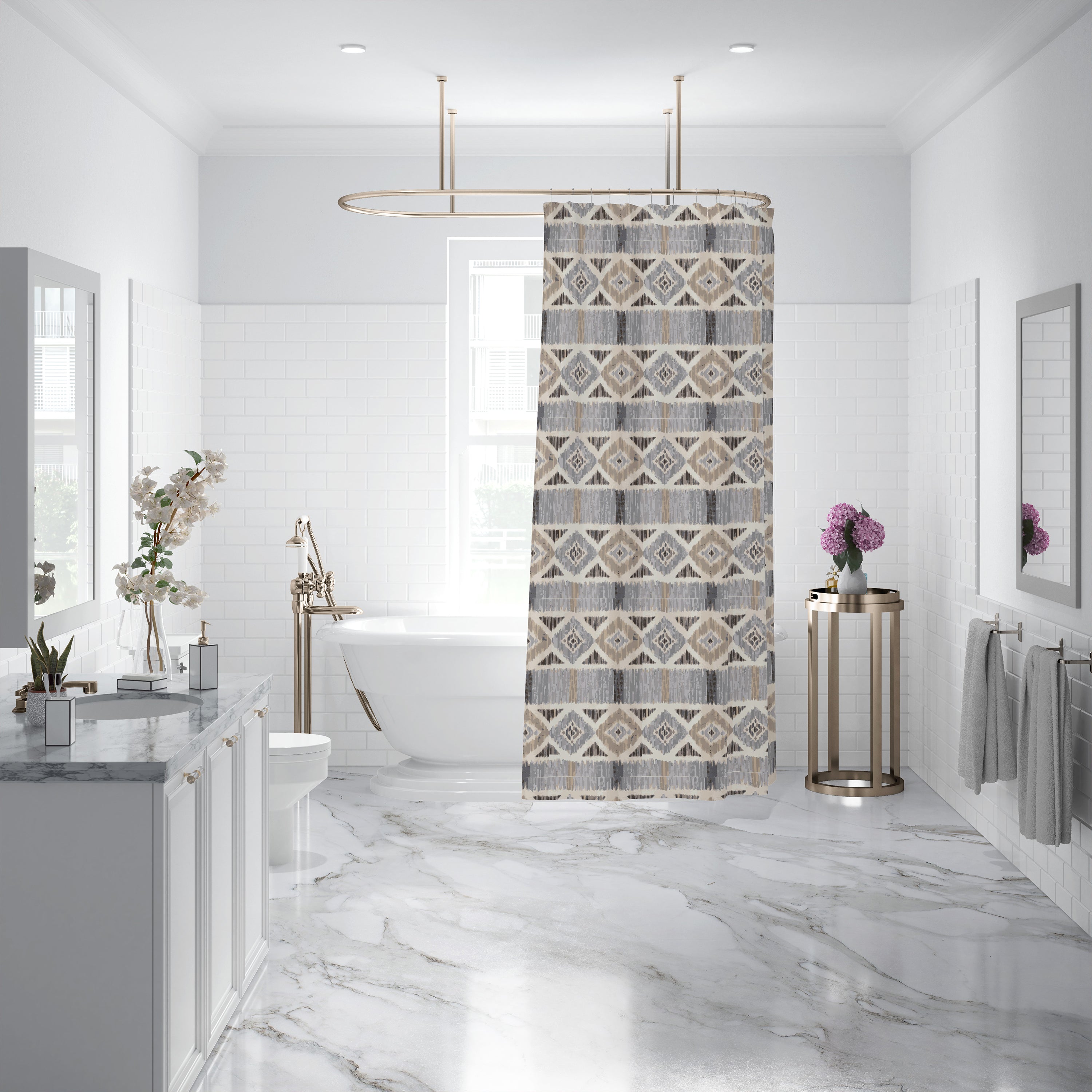 Levtex Home Santa Fe Shower Curtain Shower Curtains