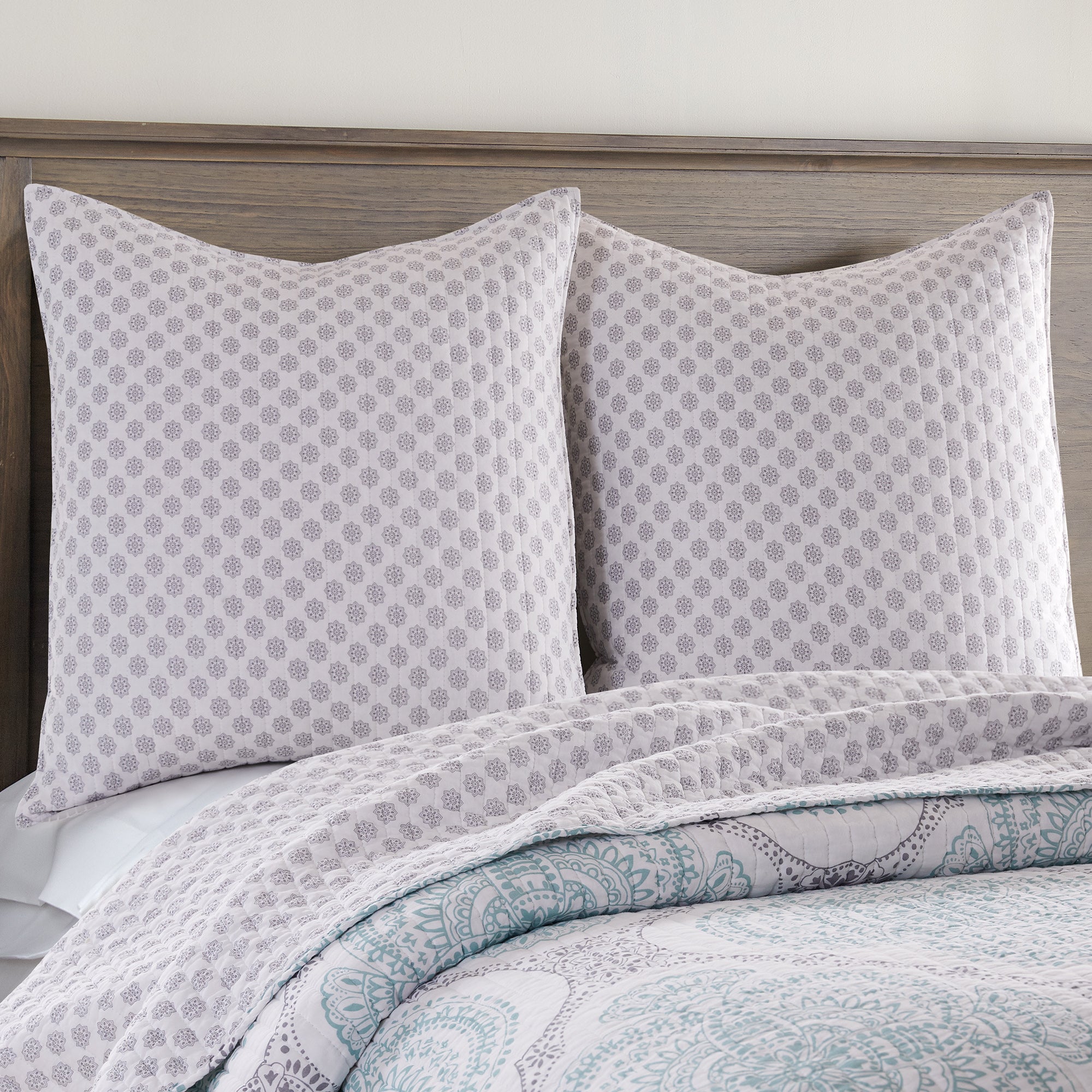 Levtex Home Shutters Euro Sham, Set of 2 Euro Shams
